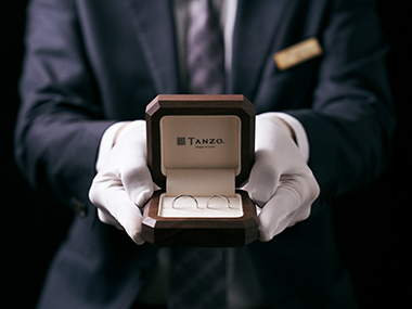 TANZOの結婚指輪ご納品