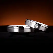 結婚指輪　鍛造　オーダーメイド