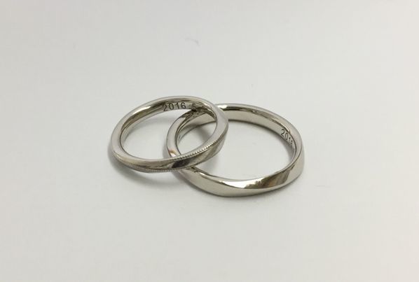 結婚指輪はすぐに馴染んで、違和感なく着けています。のサムネイル
