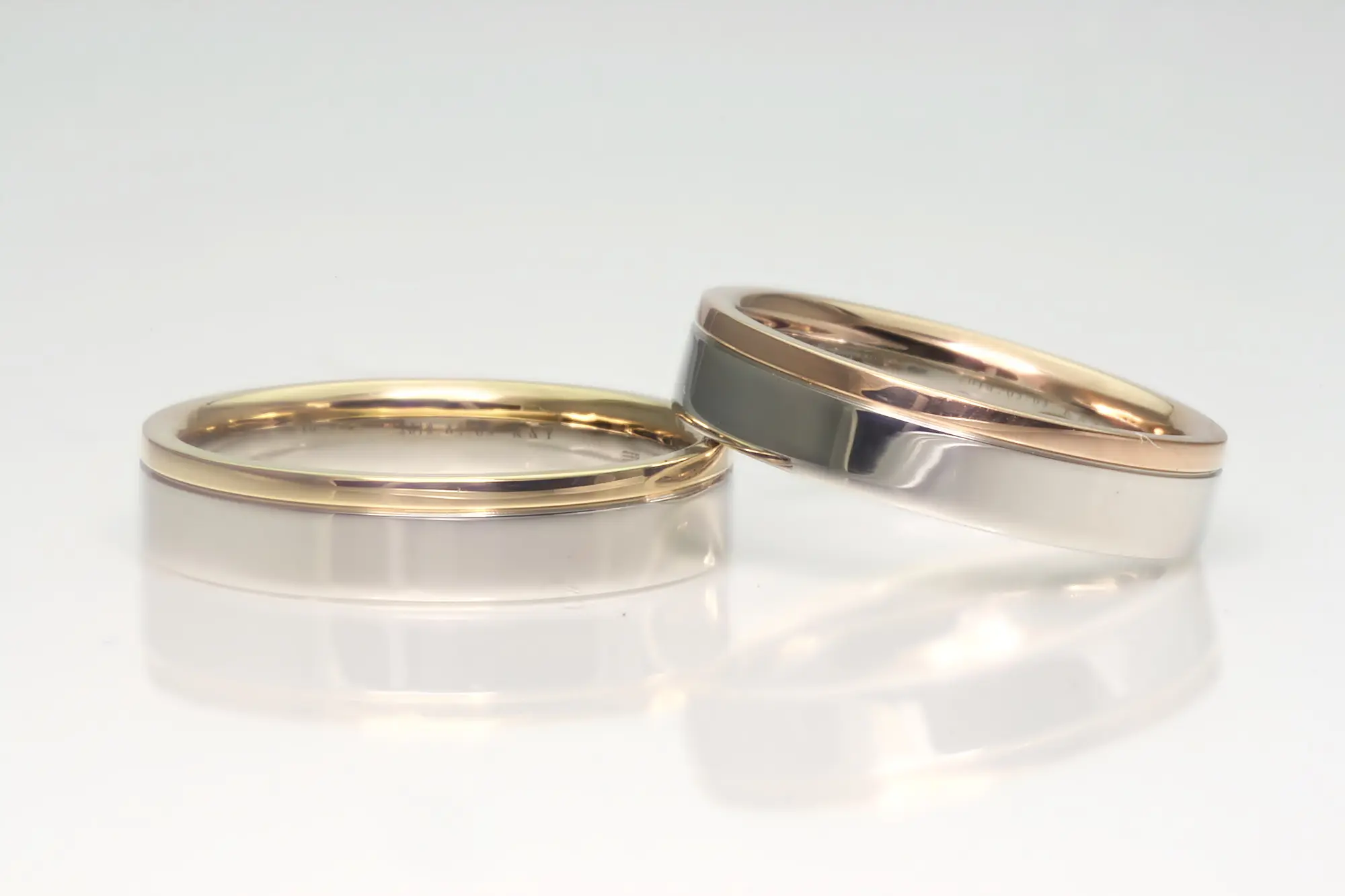 こだわりコンビデザインリング | 結婚・婚約指輪のオーダーメイドは