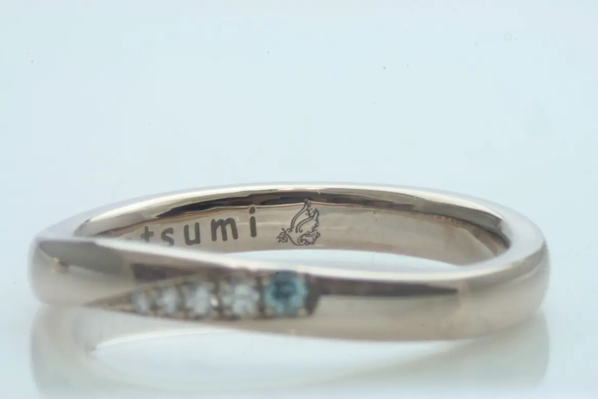 名鳥 幸せを運ぶ青い鳥 | 結婚・婚約指輪のオーダーメイドは鍛造指輪