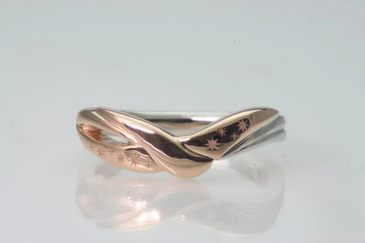 イニシャルをアレンジしてオリジナルリング | 結婚・婚約指輪の