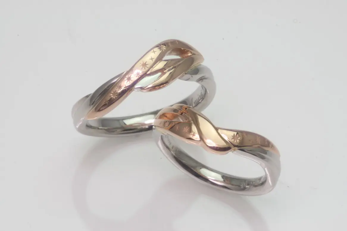 いまオーダーリング イニシャルをアレンジしてオリジナルリング | 結婚・婚約指輪の