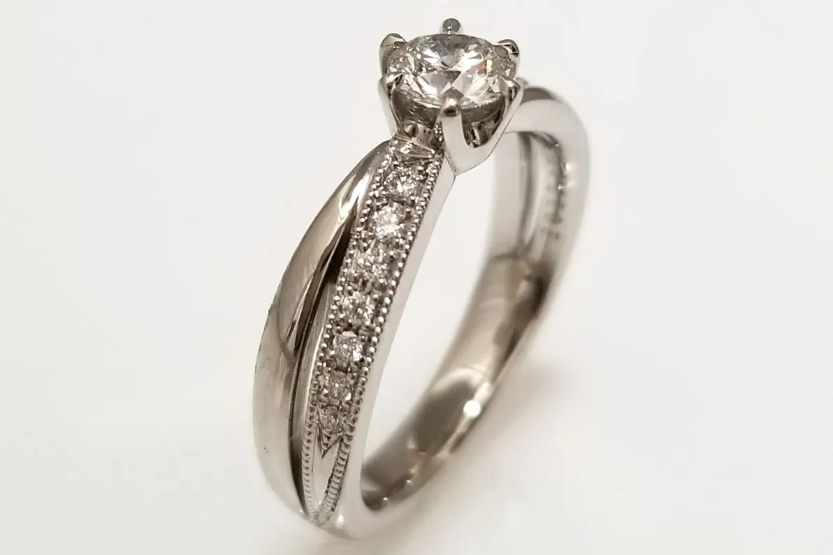 （週末まで）婚約指輪 約束 yakusoku Pt950 0.3ct | ONLINE STORE | Anelli di Ginza