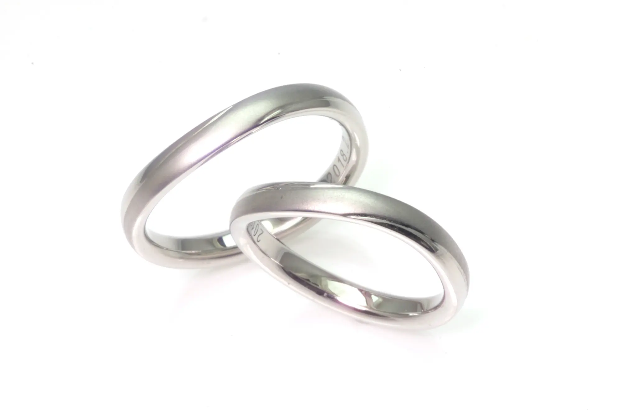 s*y様 プチエンゲージリング ビズー公式】結婚指輪 マリッジ 槌目 Pt900 K18 YG PG