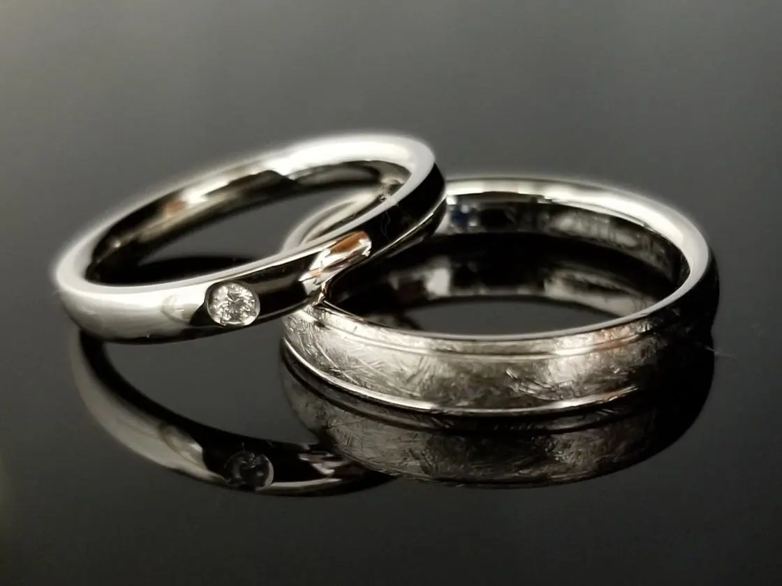 pm850 プラチナリング 繊細な彫刻 楽天市場】Pm850 プラチナ 指輪 印台ノーブランド リング ダイヤ