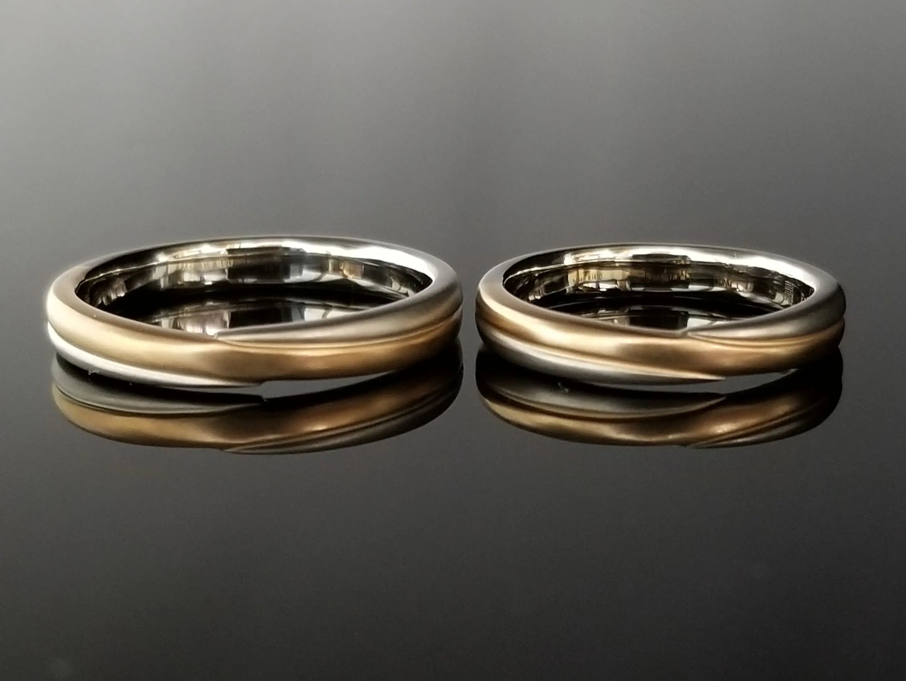 ツートン2重カラーネームオーダーリング ツートン2重カラーネームオーダーリング | iichi 日々の暮らしを