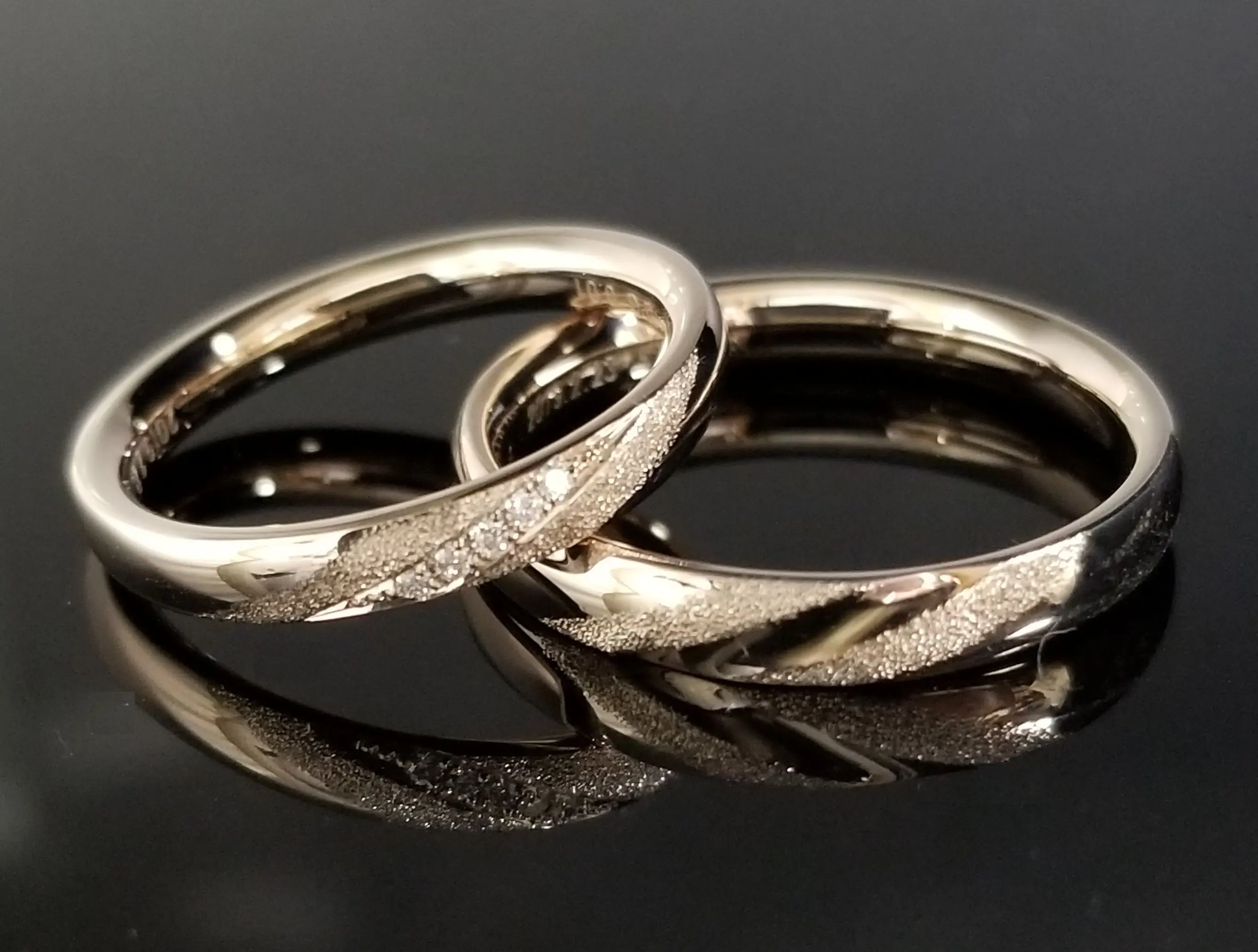 失くした指輪 優しい色味とスターダストが輝く | 結婚・婚約指輪のオーダー