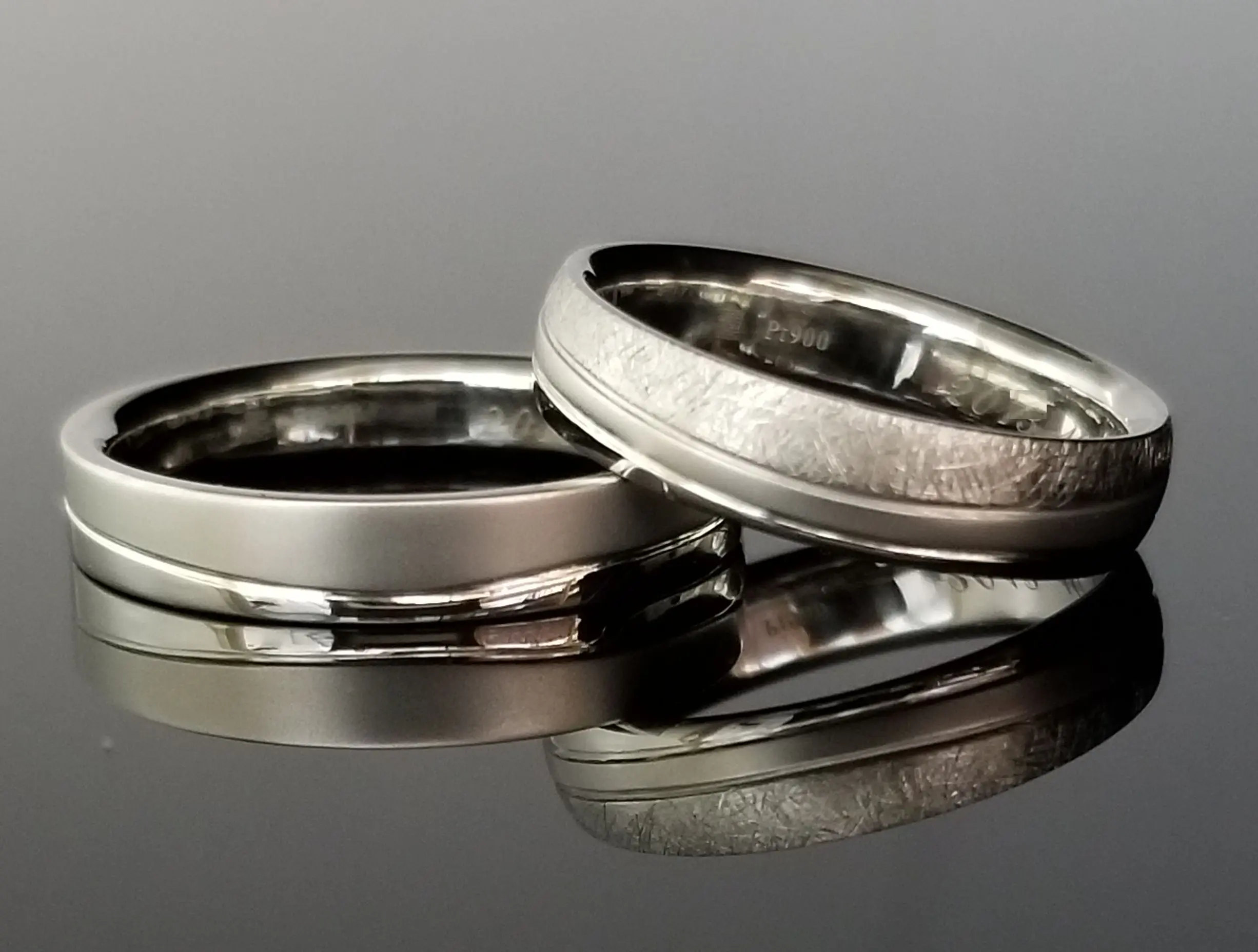 表情を変えたプラチナデザイン | 結婚・婚約指輪のオーダー