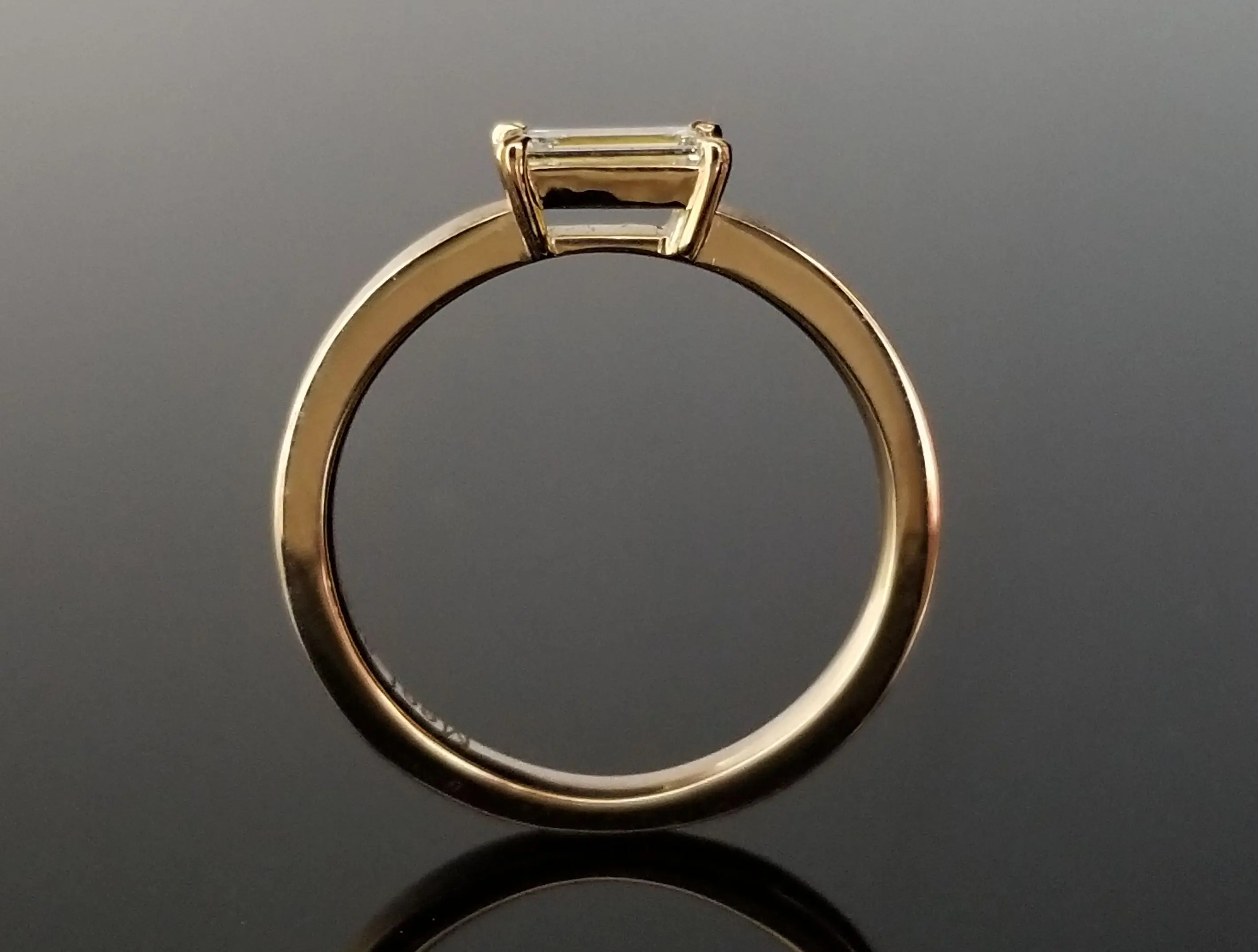 natsu★天然ダイヤモンド★リングオーダー それぞれのお好みの石をセットしました | 結婚・婚約指輪の