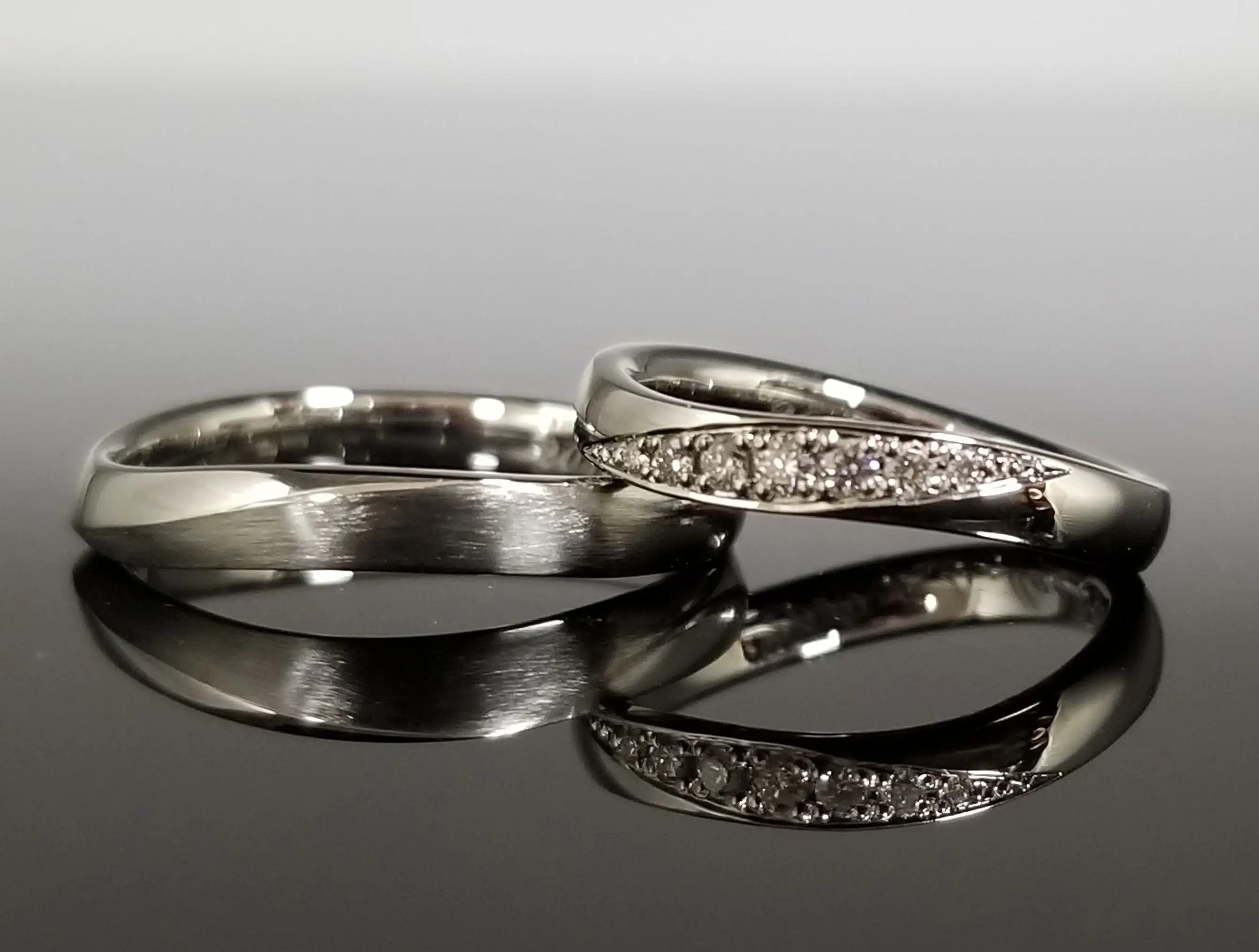 男性には渋さを。女性にはきらめきを。 | 結婚・婚約指輪の
