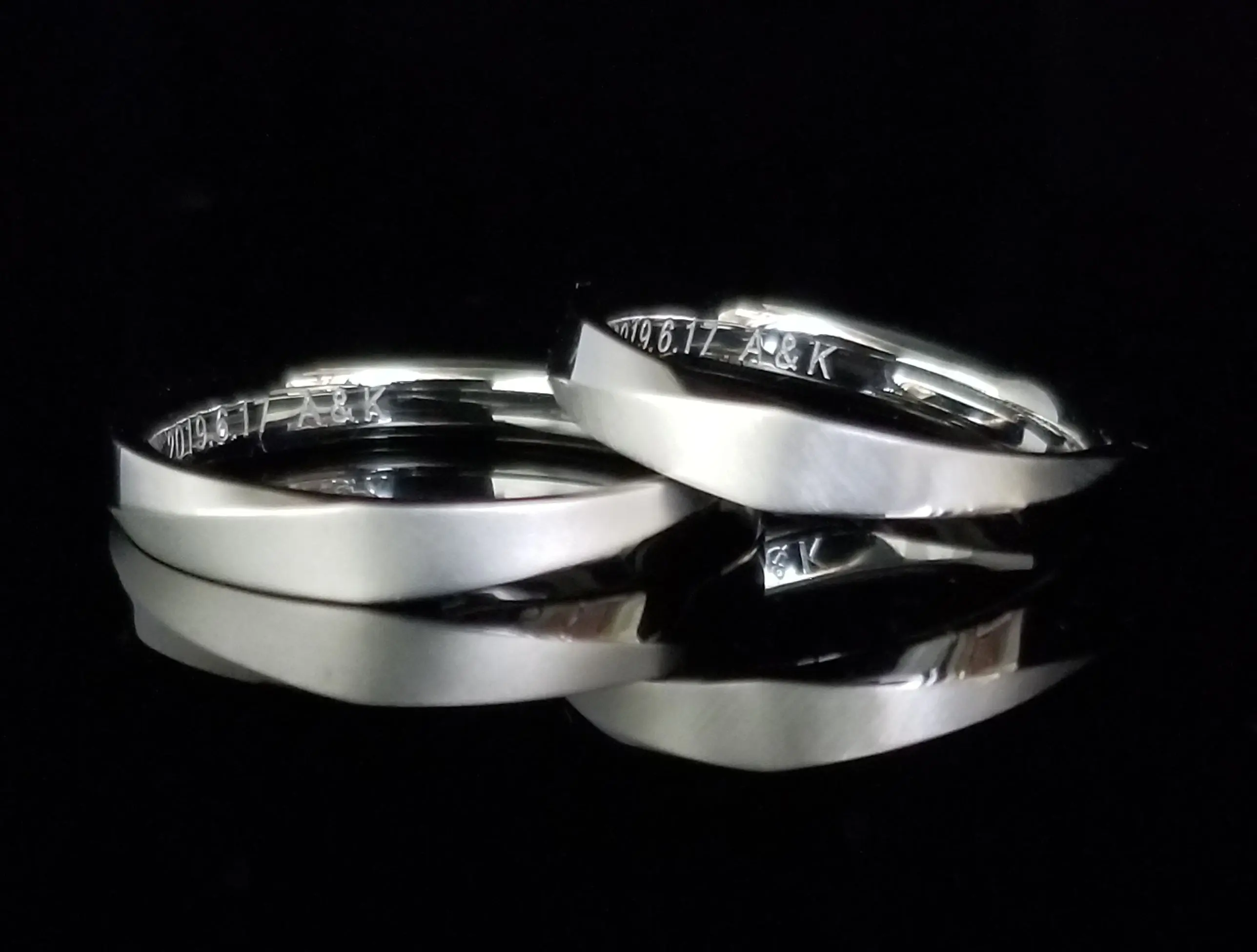 人気の高い面取り加工とマット加工の組み合わせ | 結婚・婚約指輪の