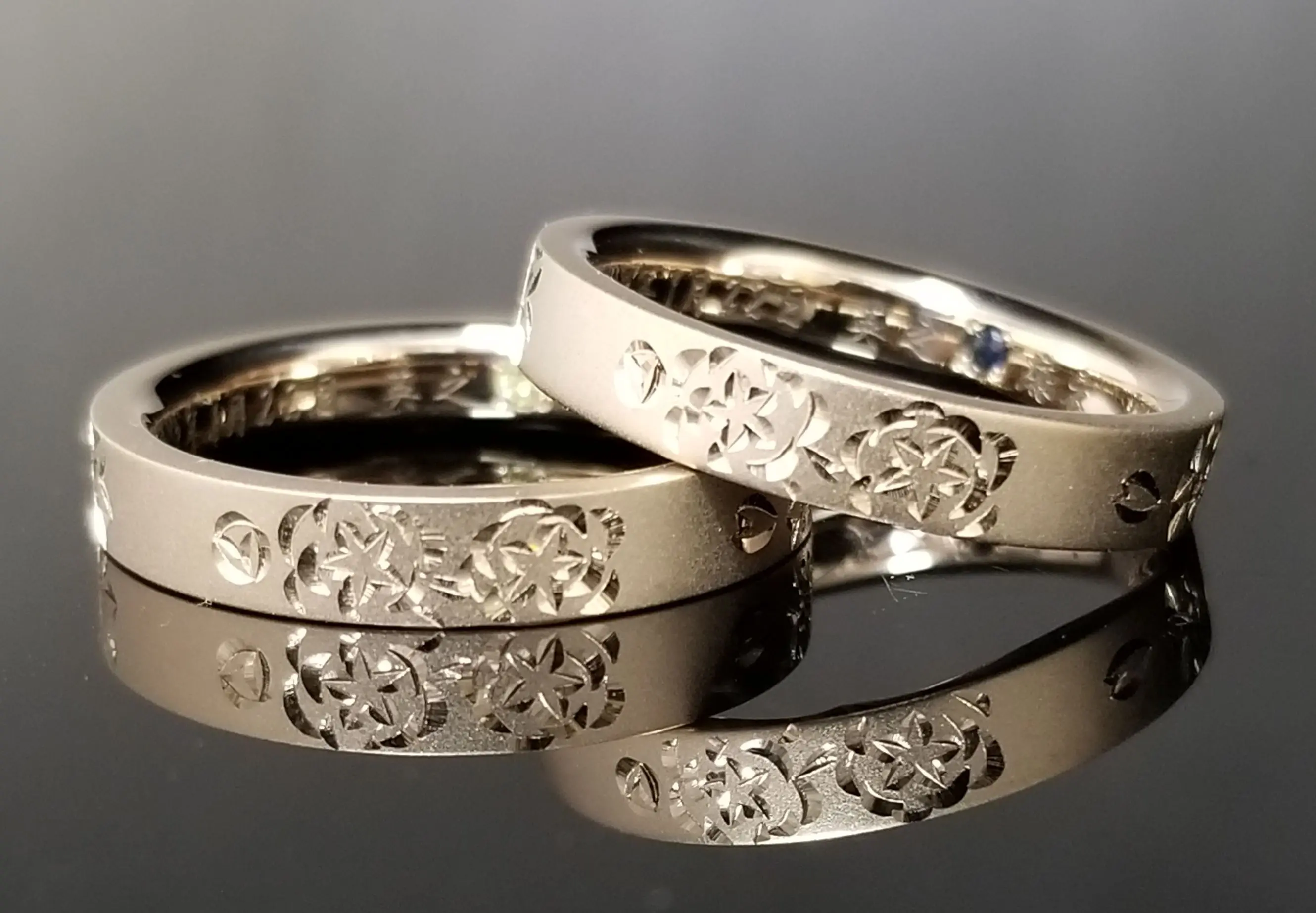 側面からの見栄えにも秘密があります。 | 結婚・婚約指輪の
