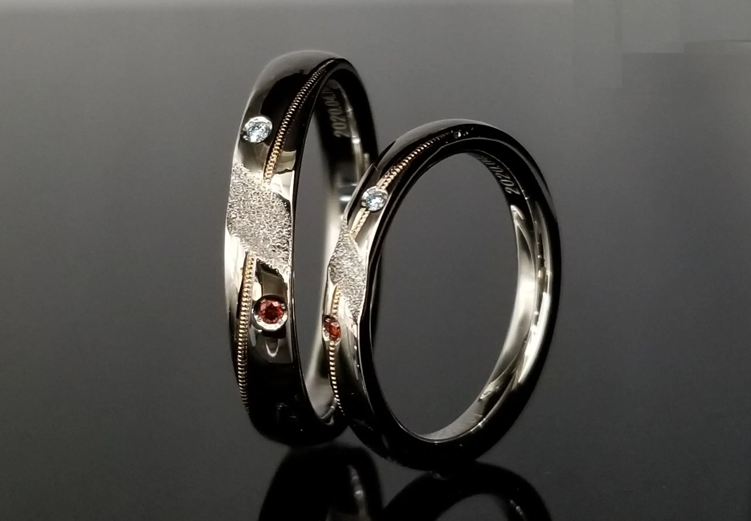 希望をすべて実現したフルオーダーマリッジリング | 結婚・婚約