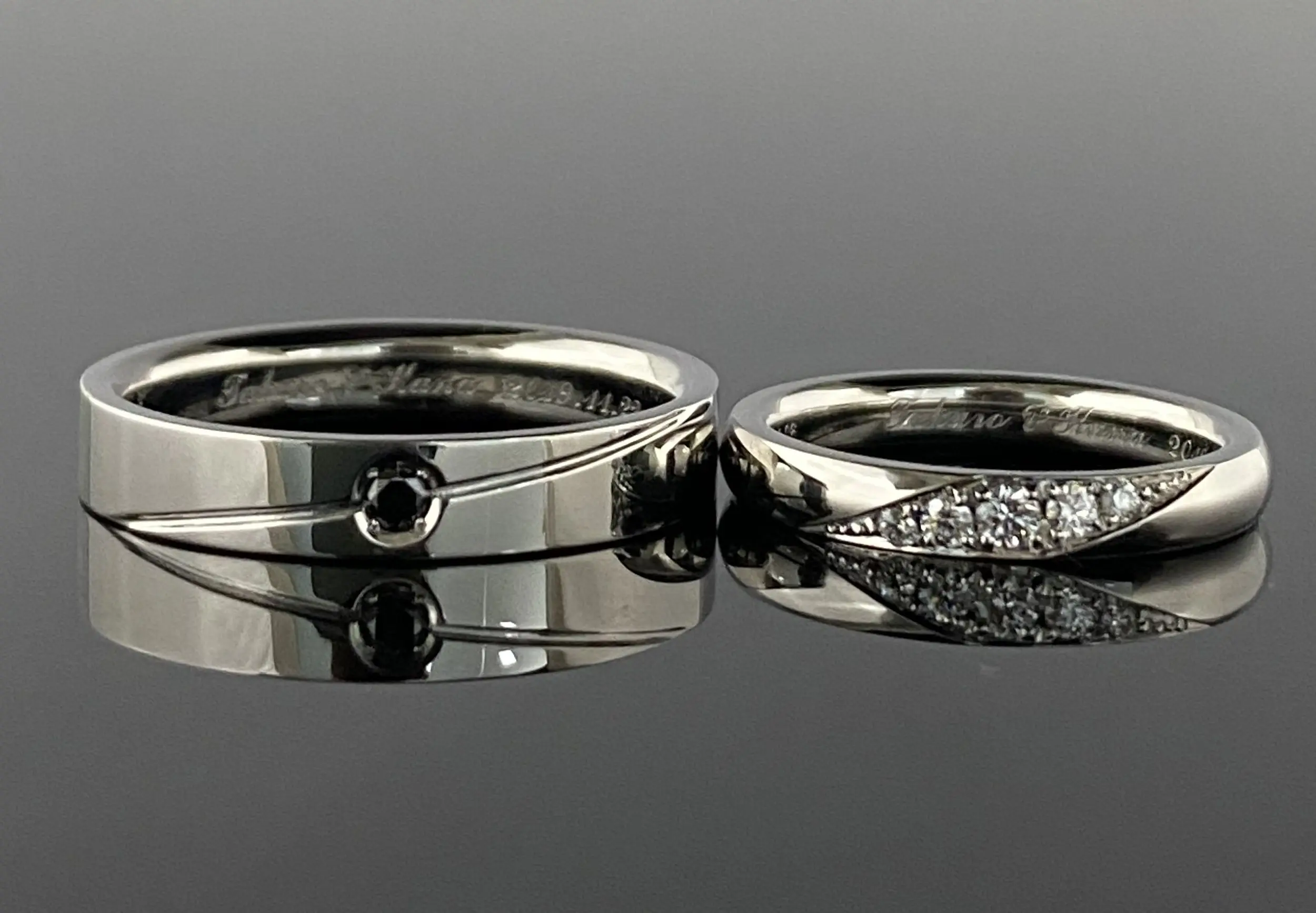 まるで一枚の絵画のようなデザイン | 結婚・婚約指輪のオーダーメイド