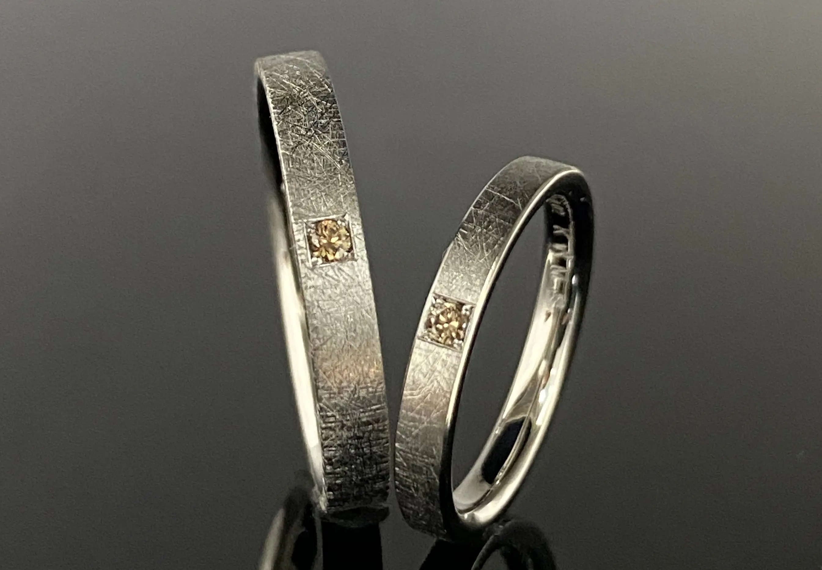 職人が手掛ける和紙加工にこだわりのブラウンダイヤを | 結婚・婚約