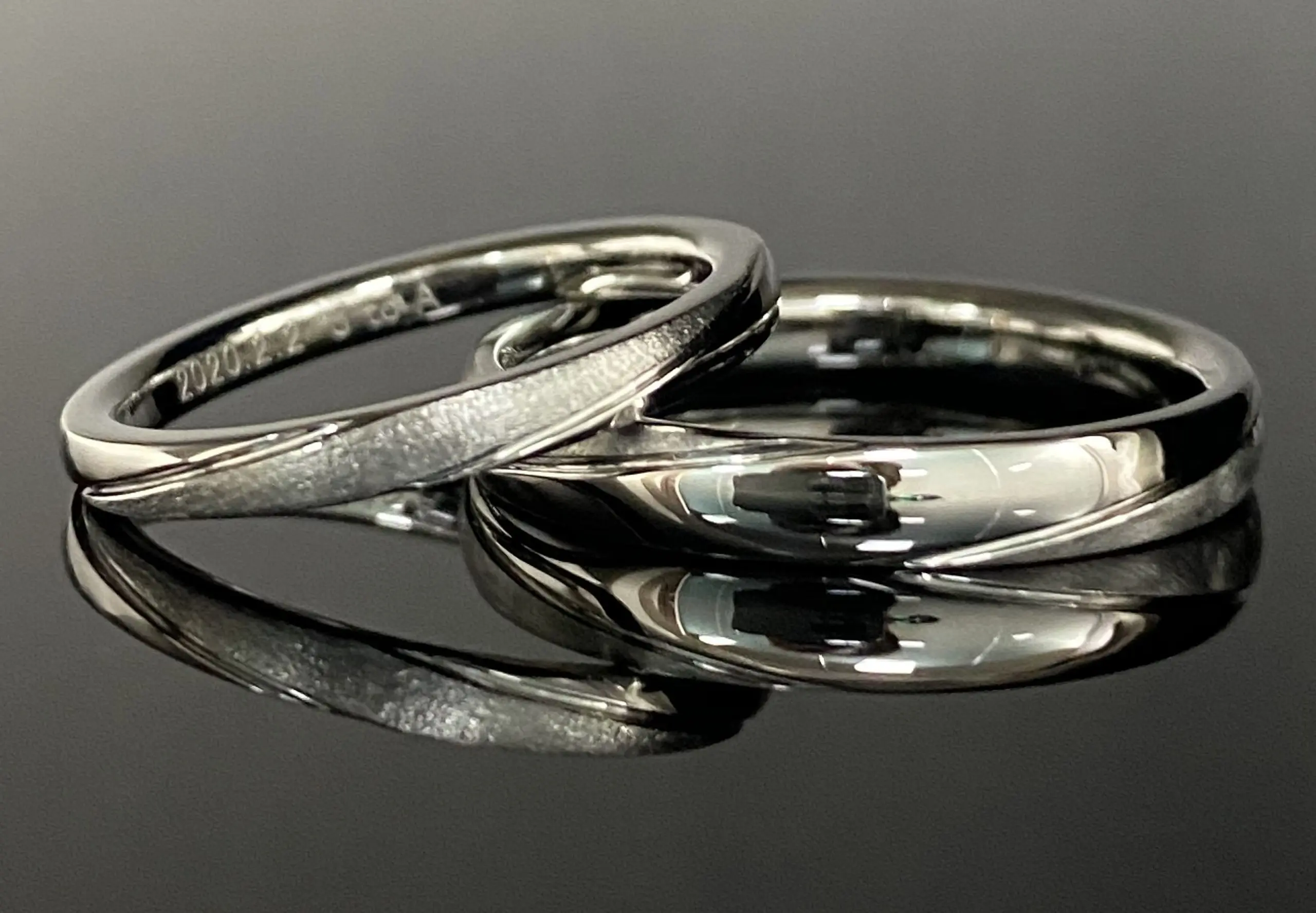 エレガントなミル打ちリング | 結婚・婚約指輪のオーダーメイド