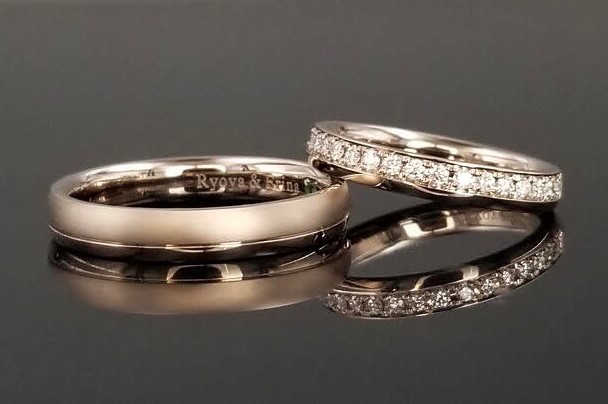 オリジナルカラーでお造りしたご結婚指輪のサムネイル