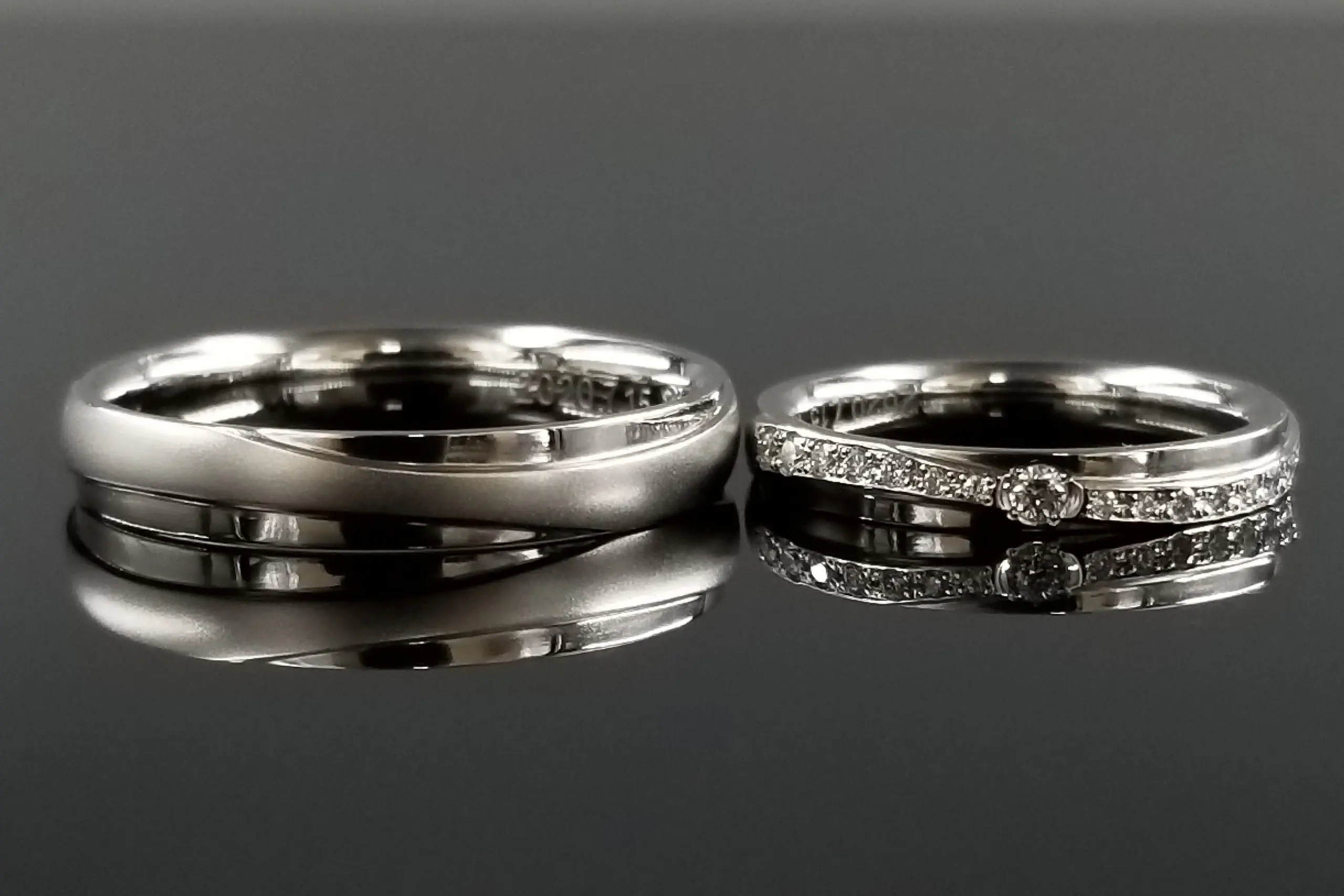 なめらかなラインが、手を綺麗に魅せます | 結婚・婚約指輪のオーダー