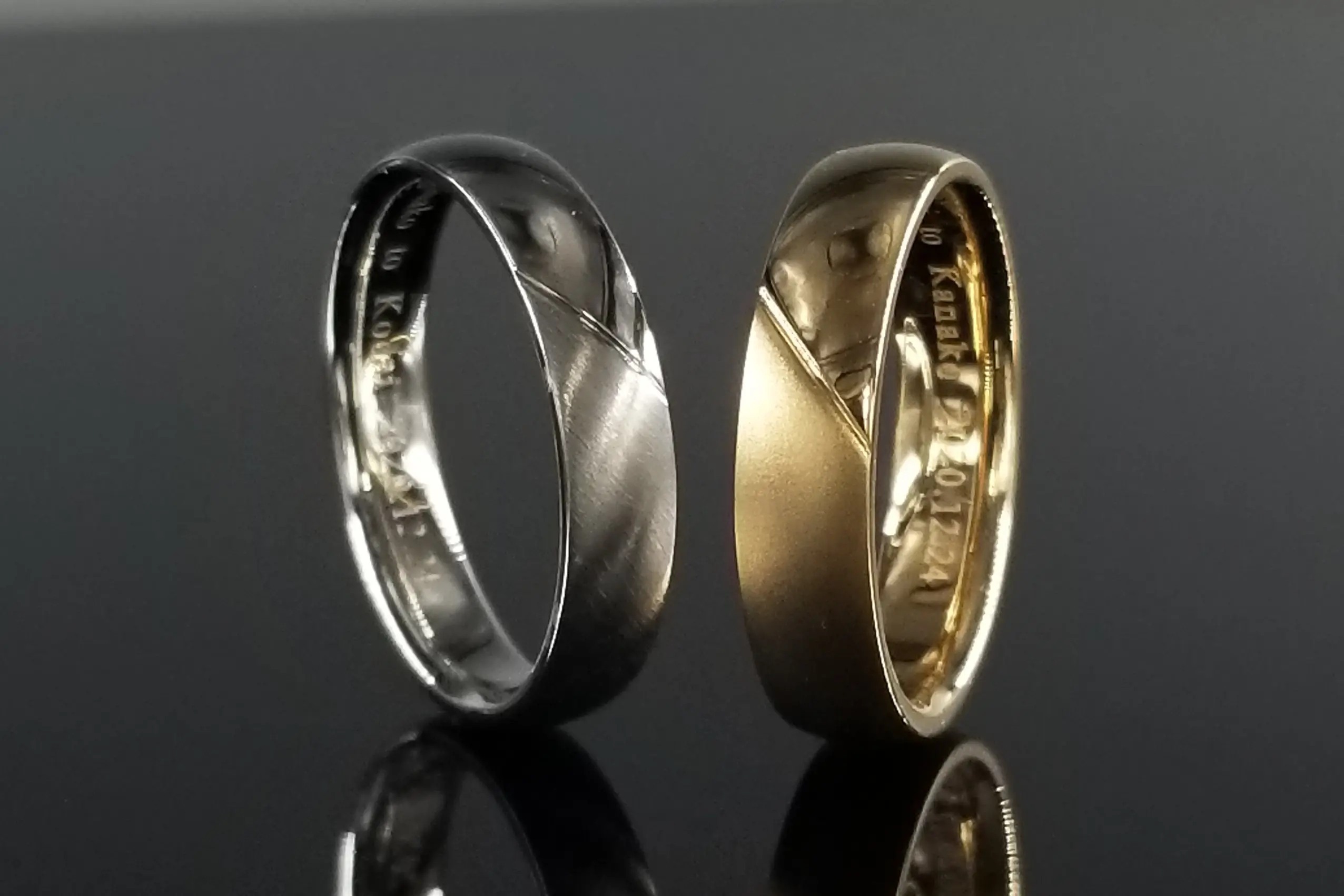 お好みの素材に、お好みのテクスチャーを施しました。 | 結婚・婚約