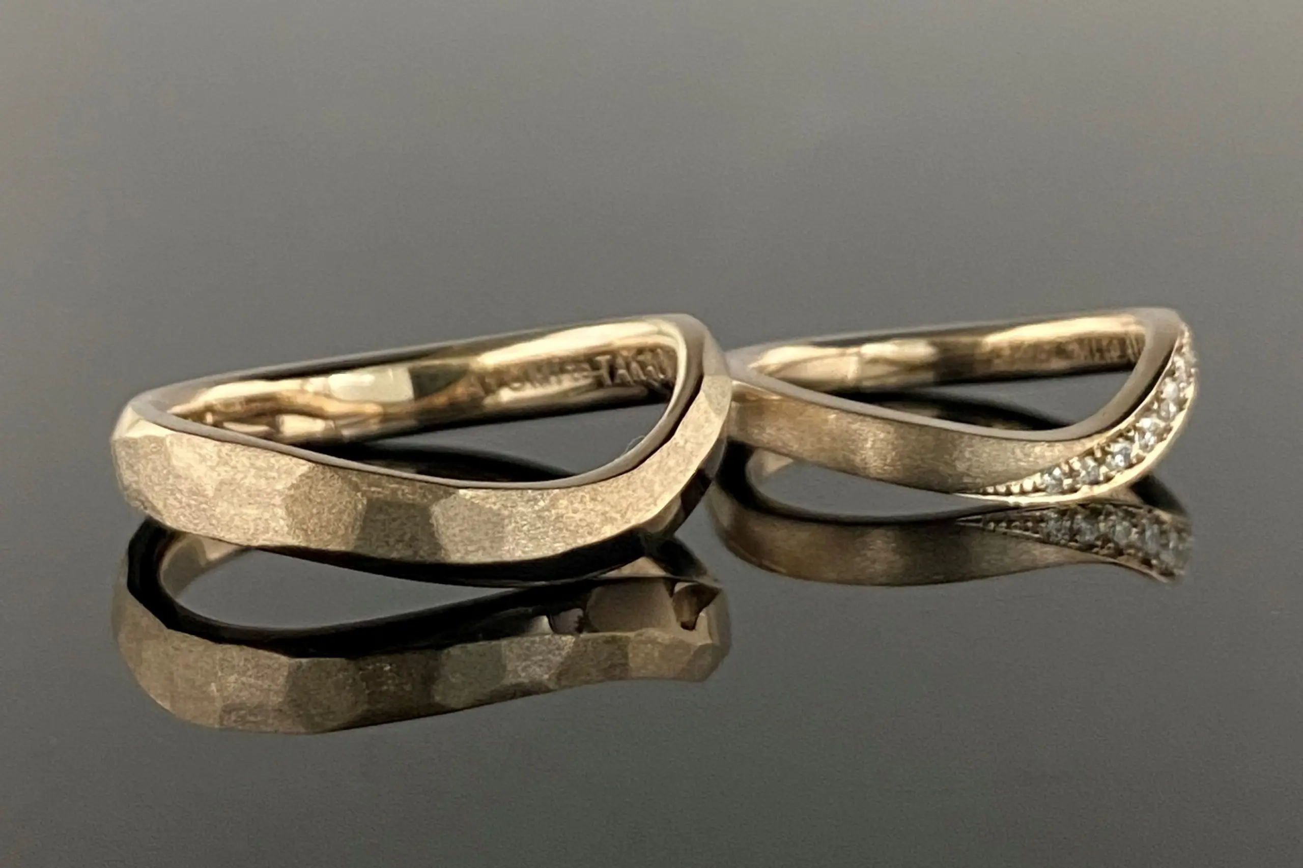 ウェーブのフォルムにお好みの加工をお入れして。 | 結婚・婚約