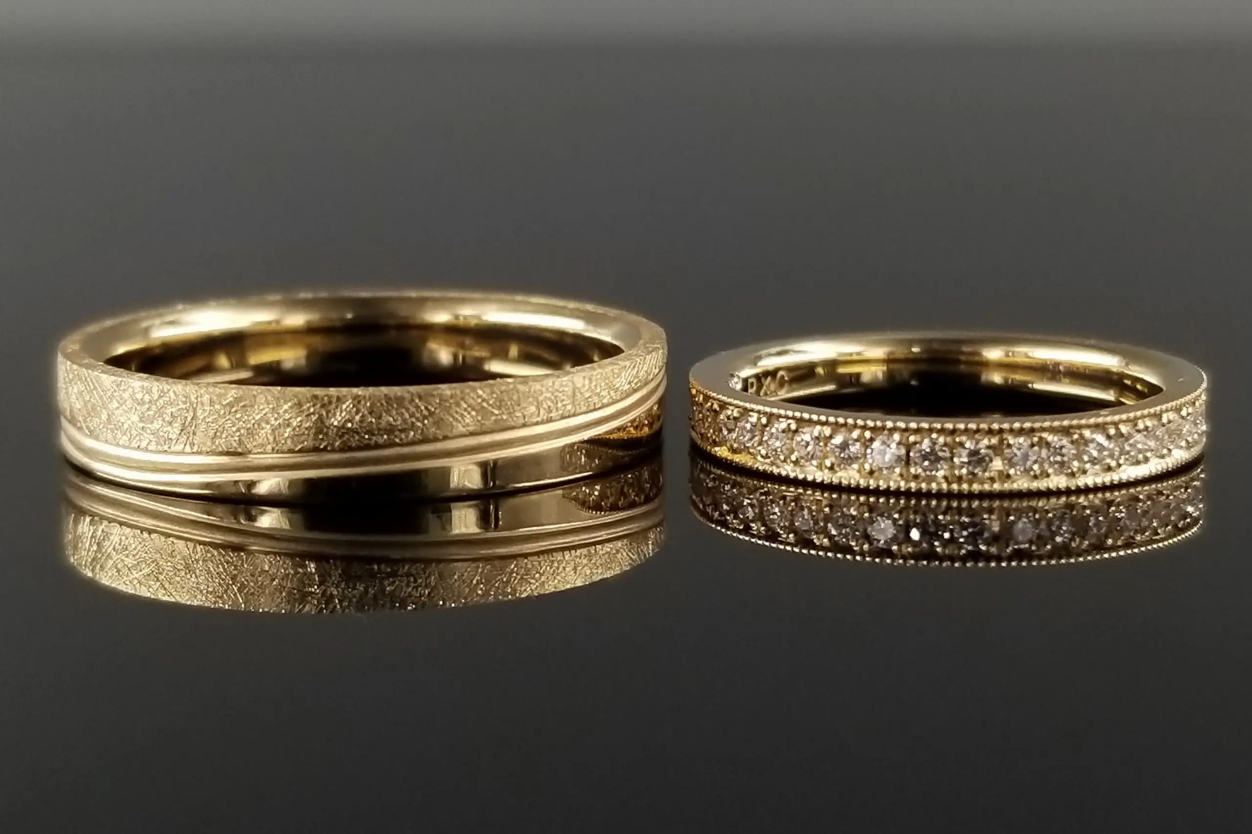 素材を揃えて、お二人の愛着が湧くデザインを | 結婚・婚約指輪の