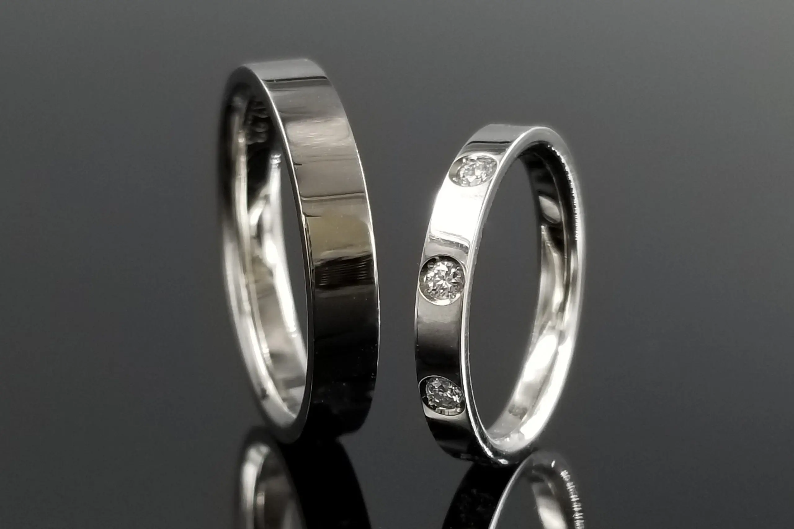 丸みを抑えたシンプルなデザインでスタイリッシュに。 | 結婚