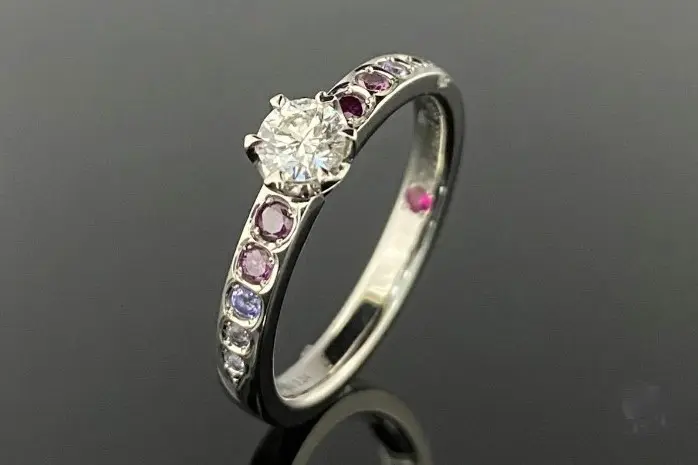 【藤の花】指輪 藤の花をイメージしたご婚約指輪 | 結婚・婚約指輪のオーダー