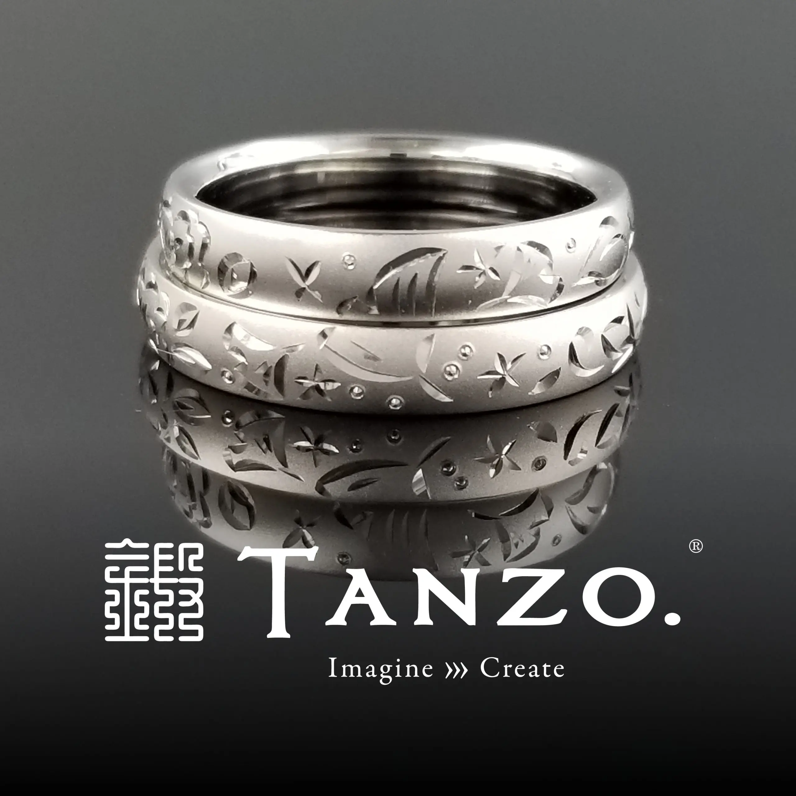 いにしへの】 | 結婚・婚約指輪のオーダーメイドは鍛造指輪＜TANZO＞