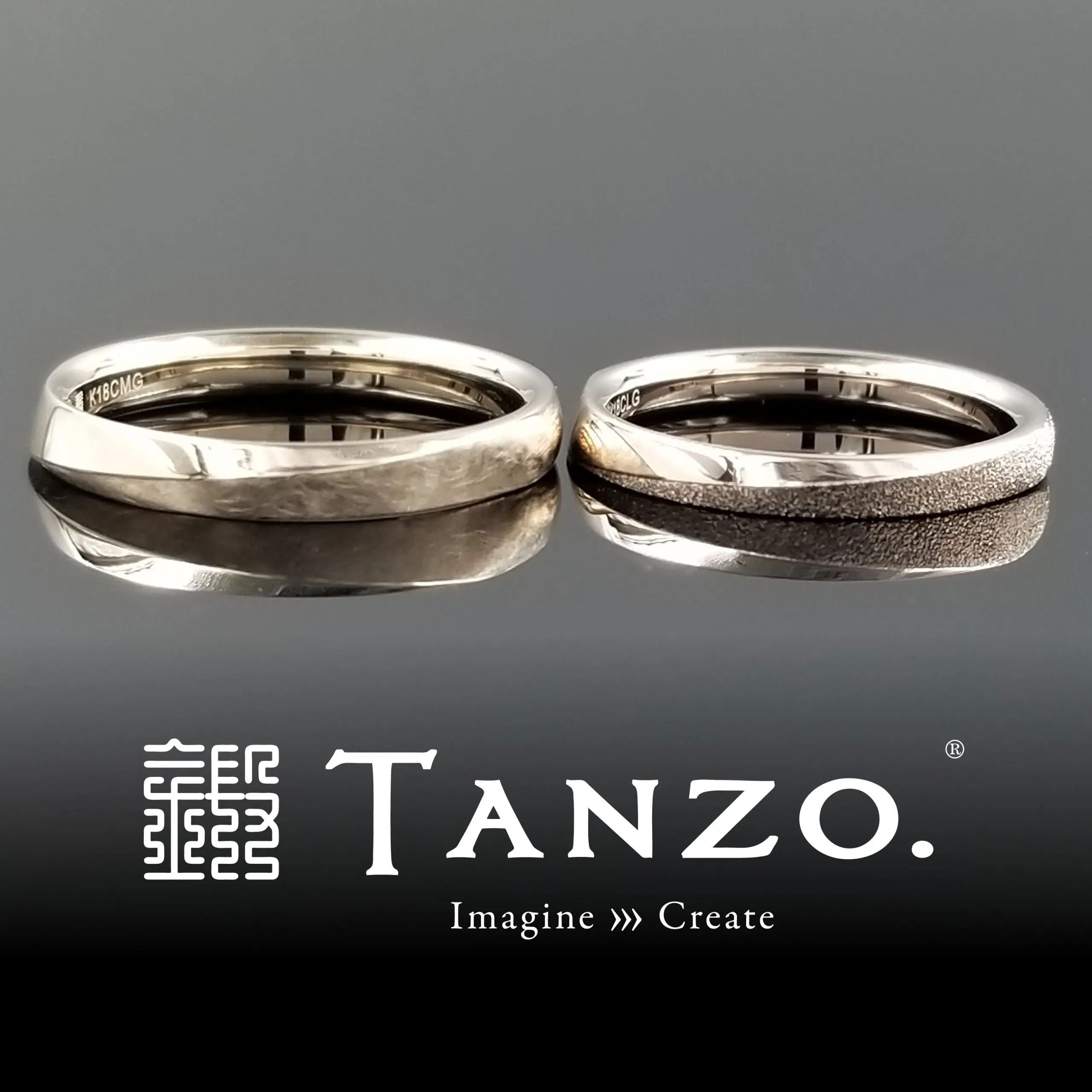 あ*C様 Tanzo リング 指輪 大幅値下げしました！ 上下段差が素敵なデザインのご結婚指輪 | 結婚・婚約指輪の