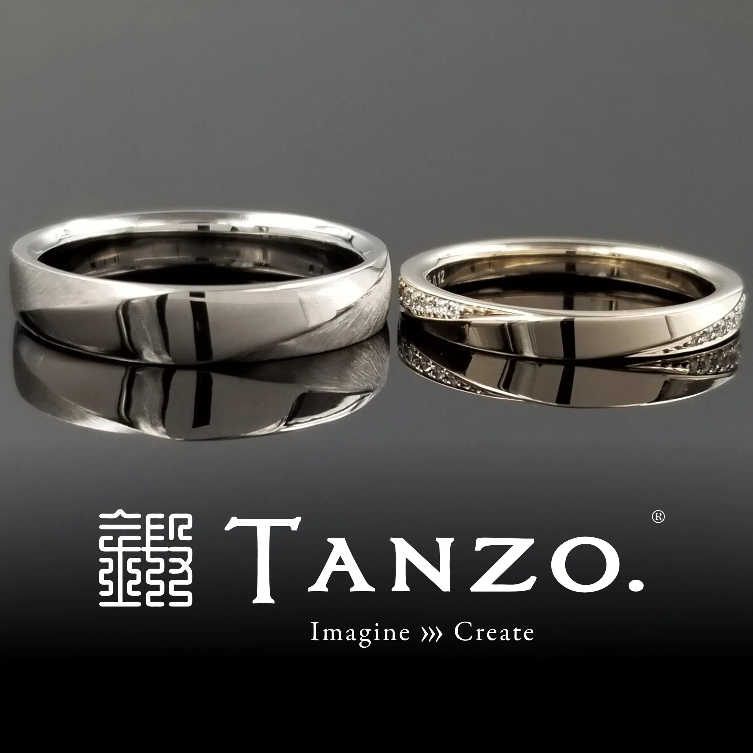 ふれる白雪】 | 結婚・婚約指輪のオーダーメイドは鍛造指輪＜TANZO＞