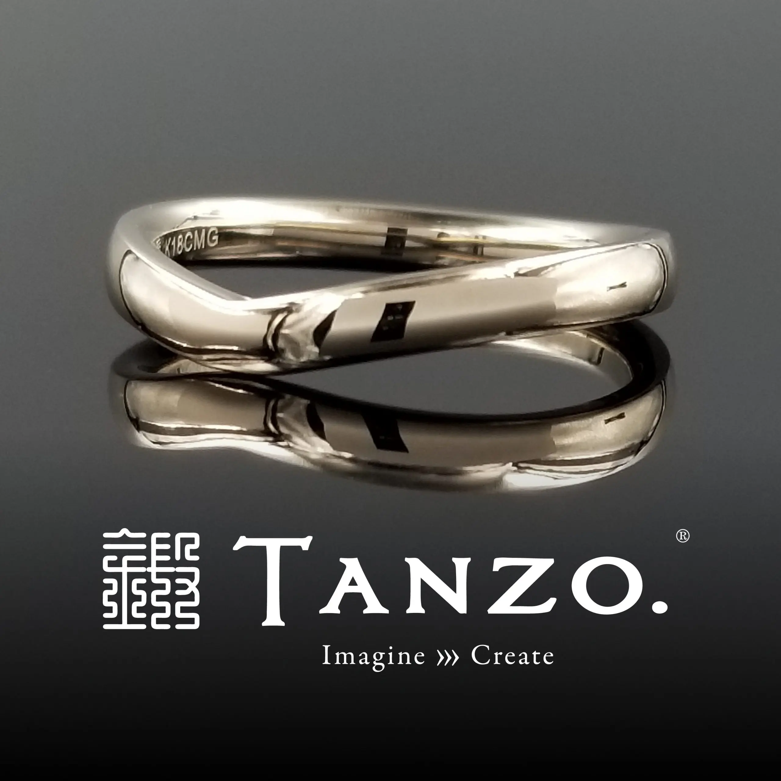 恋ぞつもりて】 | 結婚・婚約指輪のオーダーメイドは鍛造指輪＜TANZO＞