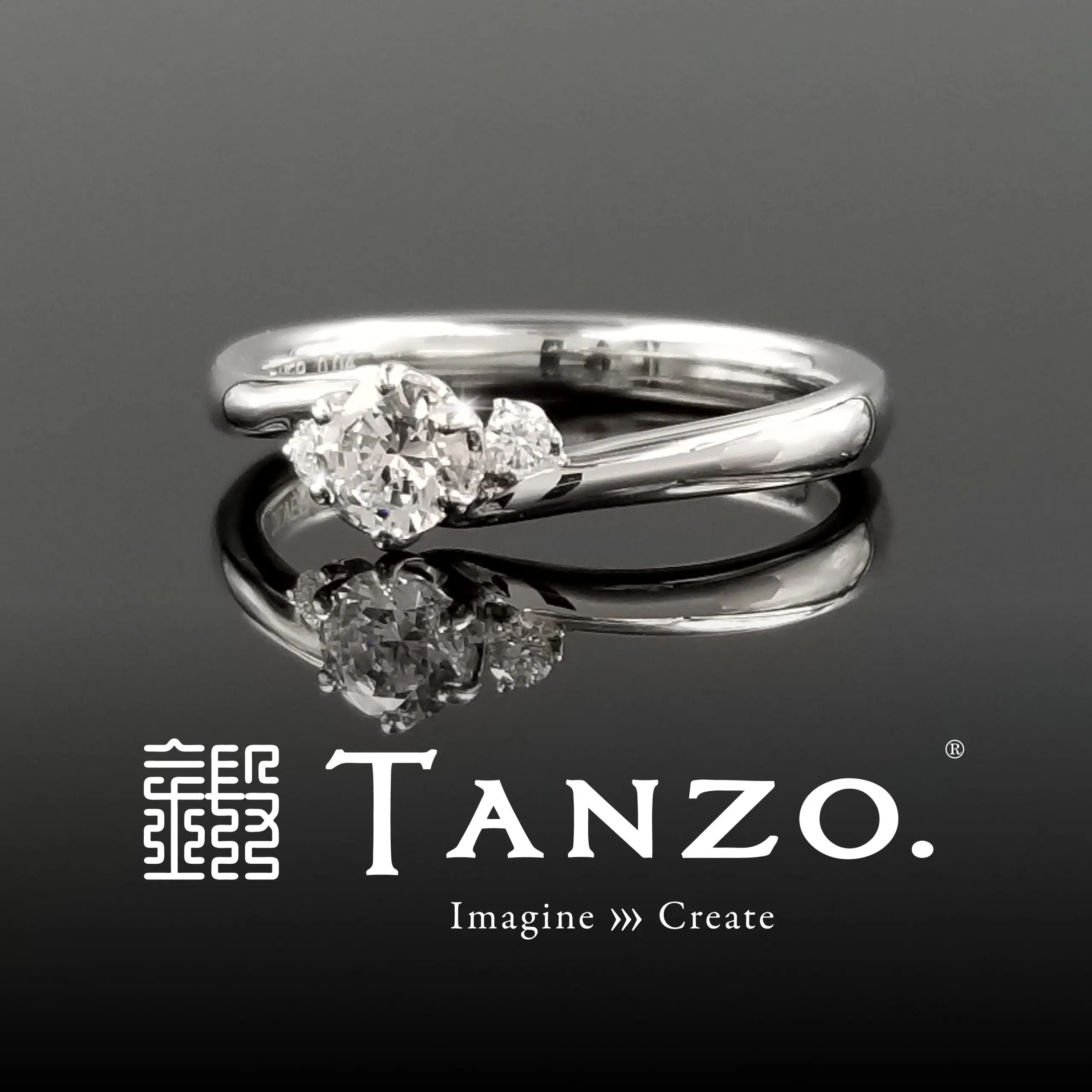 契りありて】 | 結婚・婚約指輪のオーダーメイドは鍛造指輪＜TANZO＞