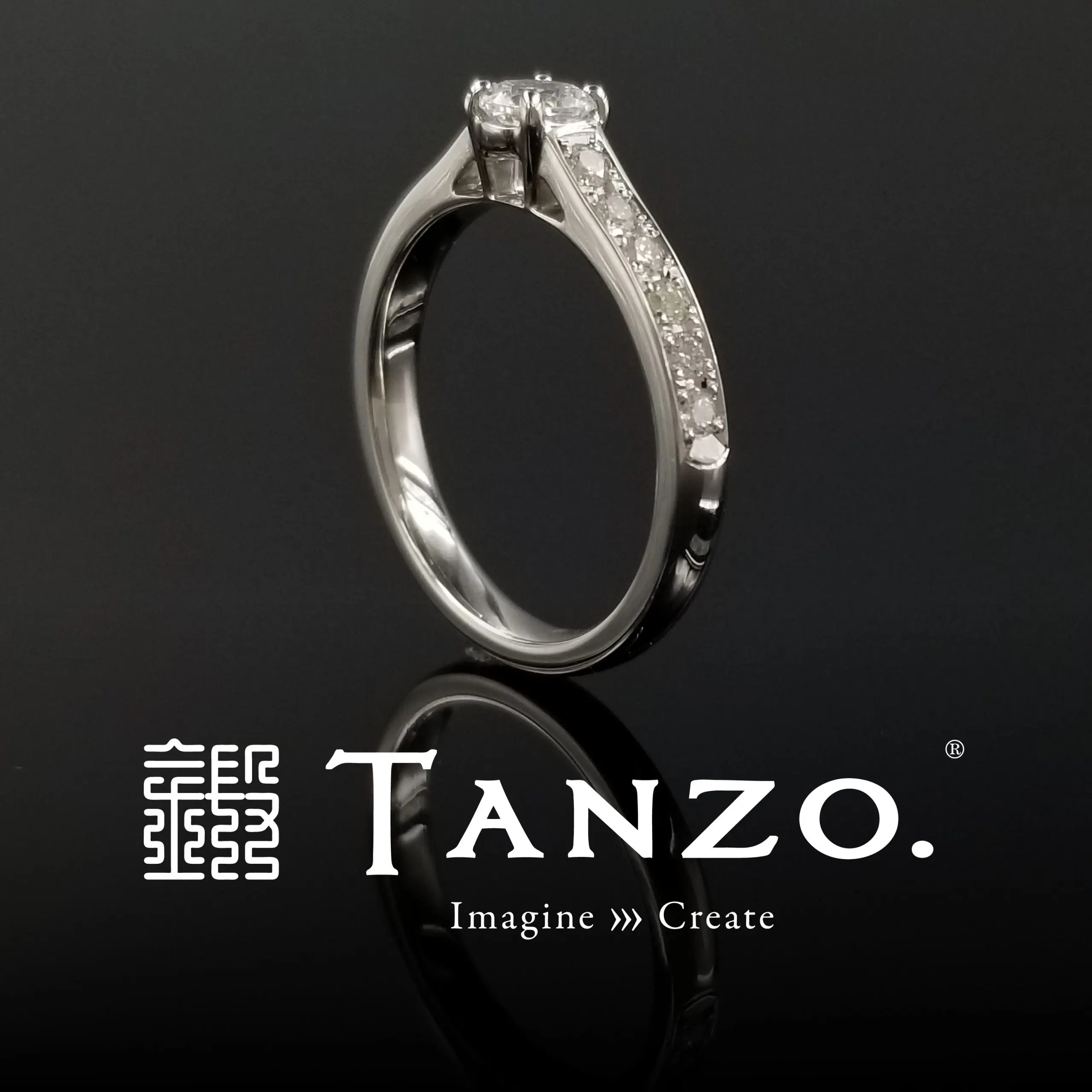 思ふ仲をば】 | 結婚・婚約指輪のオーダーメイドは鍛造指輪＜TANZO＞