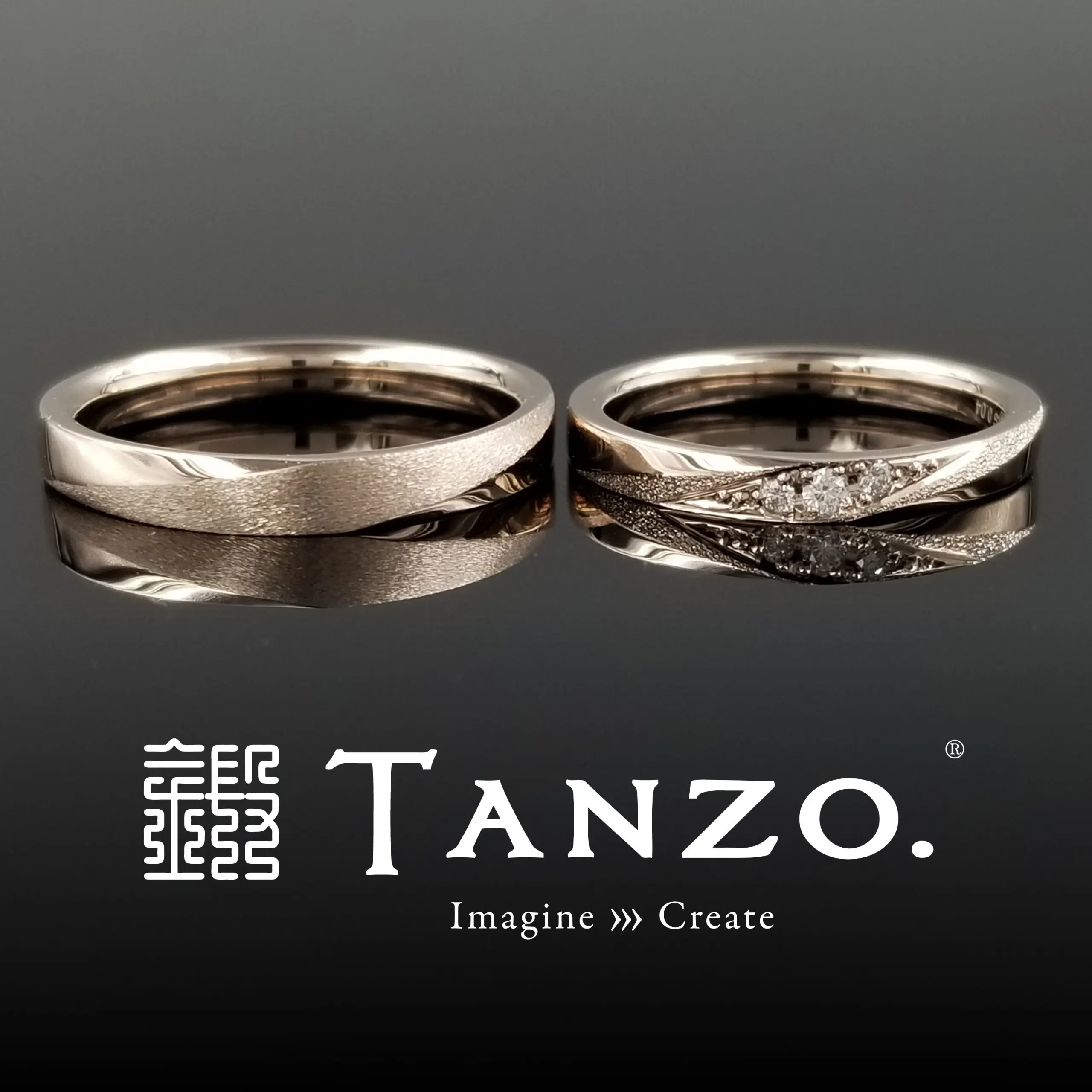 ふれる白雪】 | 結婚・婚約指輪のオーダーメイドは鍛造指輪＜TANZO＞