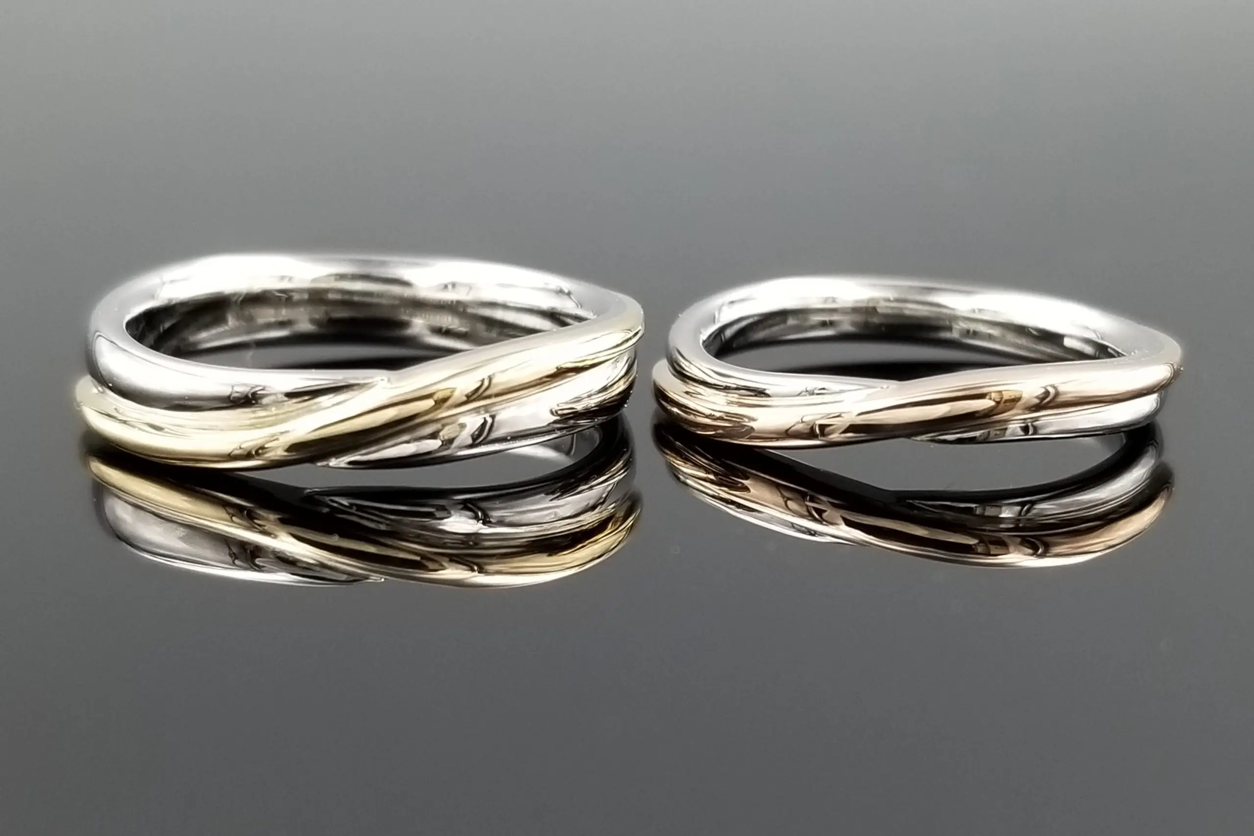 ［プロ用美品！］Tangent element Mf メタルボール・リング付き 鍛造製法ならではの艶のある鏡面が映えるデザインに。 | 結婚・婚約