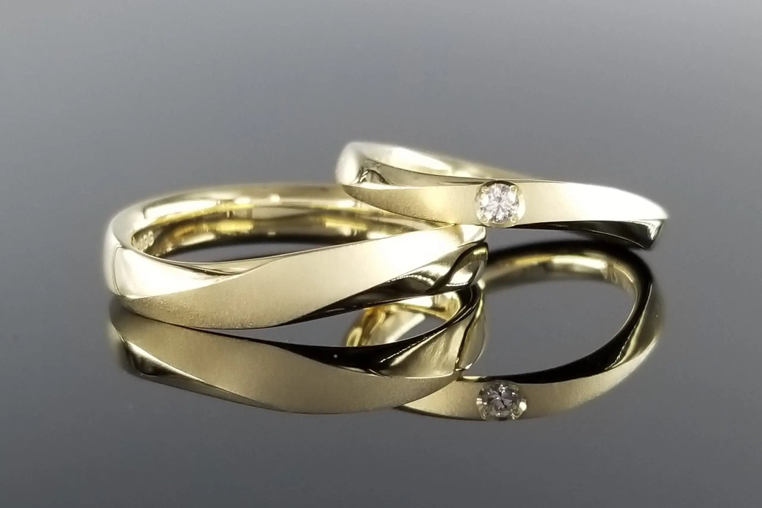 爆売り！ ひし形パターンで個性的なマリッジリングを | 結婚・婚約指輪の 15号～