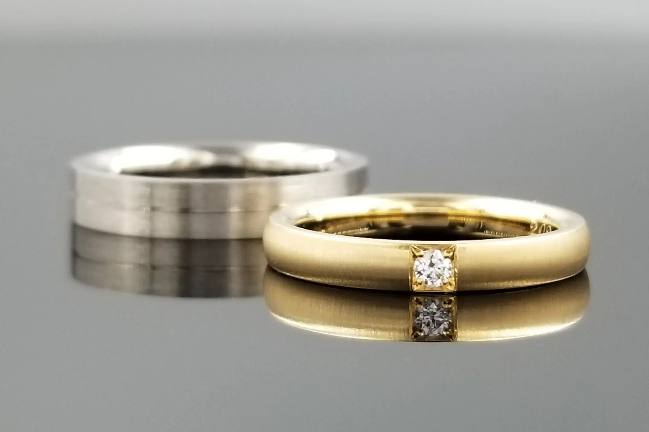 あ*C様 Tanzo リング 指輪 大幅値下げしました！ 上下段差が素敵なデザインのご結婚指輪 | 結婚・婚約指輪の