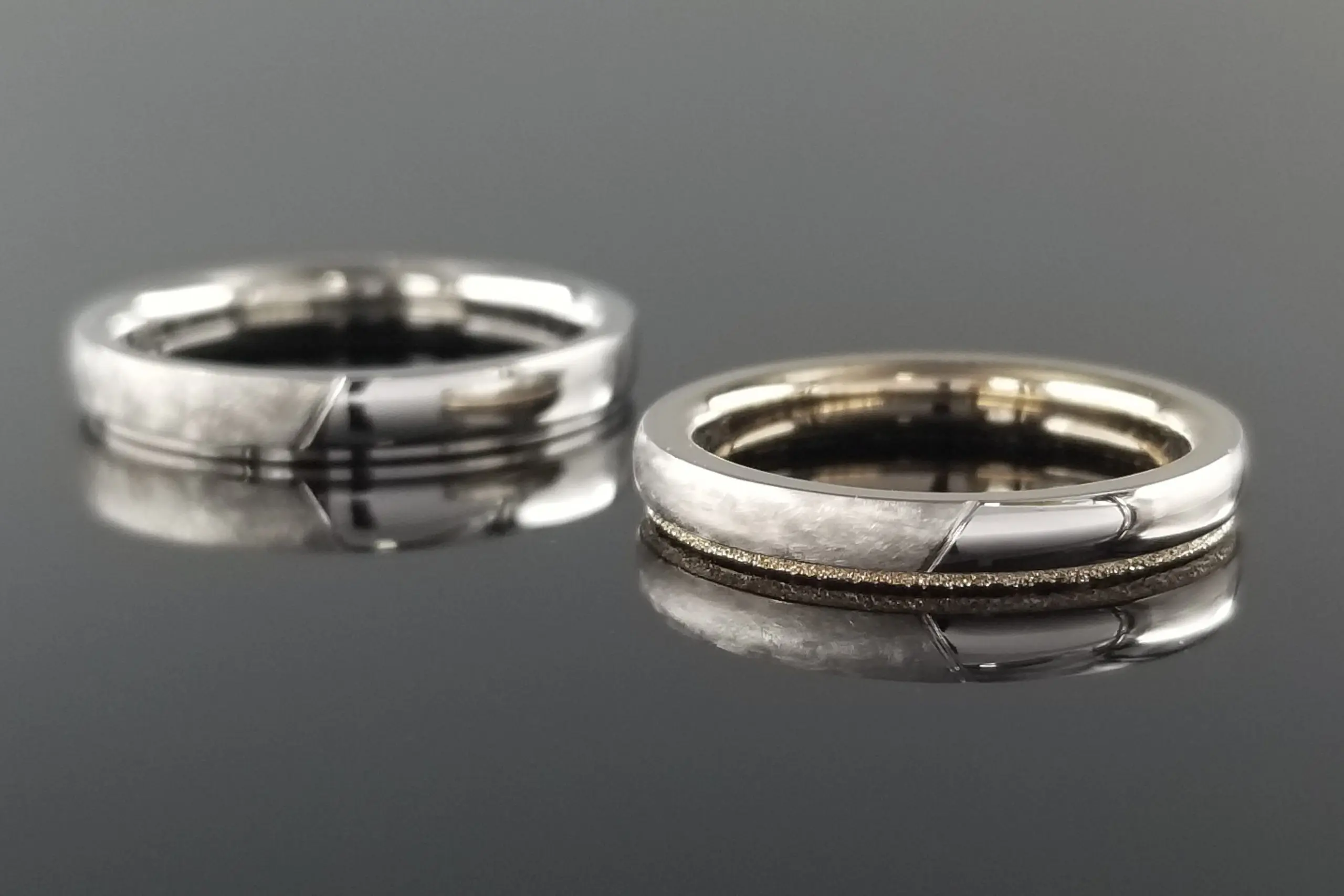 お好みの素材、加工を同じデザインで表現して。 | 結婚・婚約指輪の