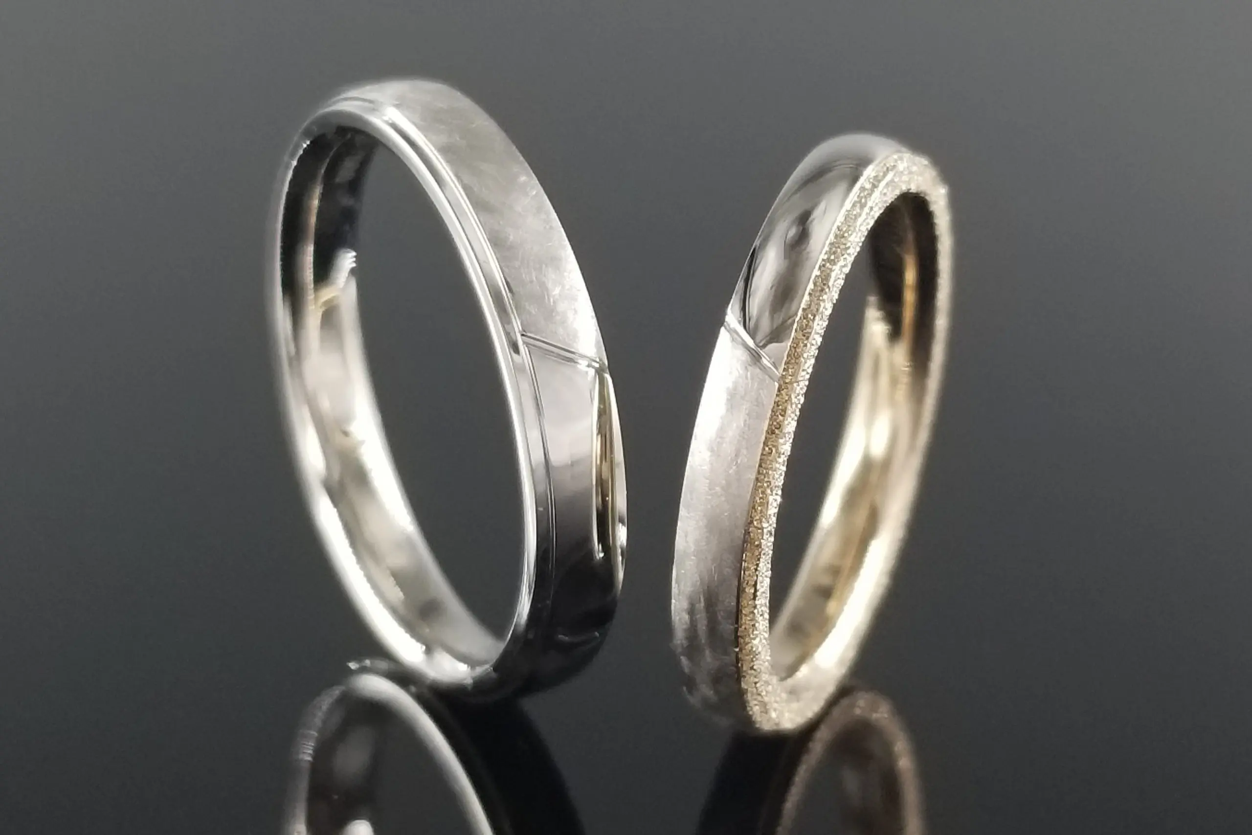 お好みの素材、加工を同じデザインで表現して。 | 結婚・婚約指輪の
