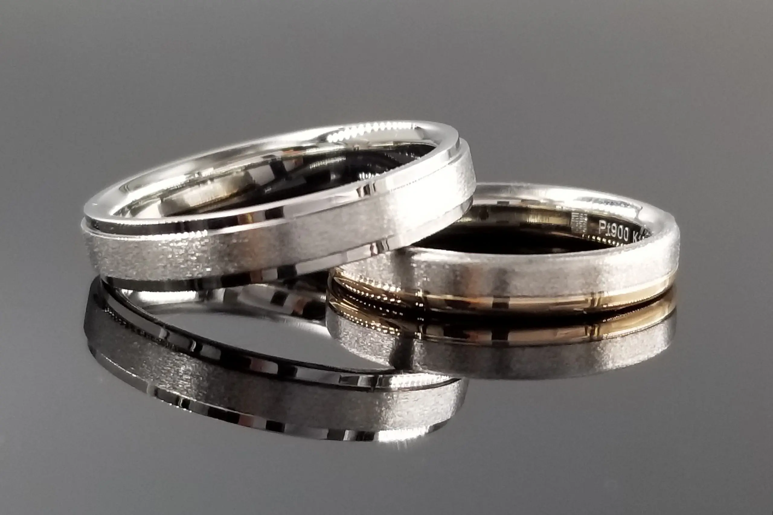 段差、ラインの寸法もこだわりました | 結婚・婚約指輪のオーダー 