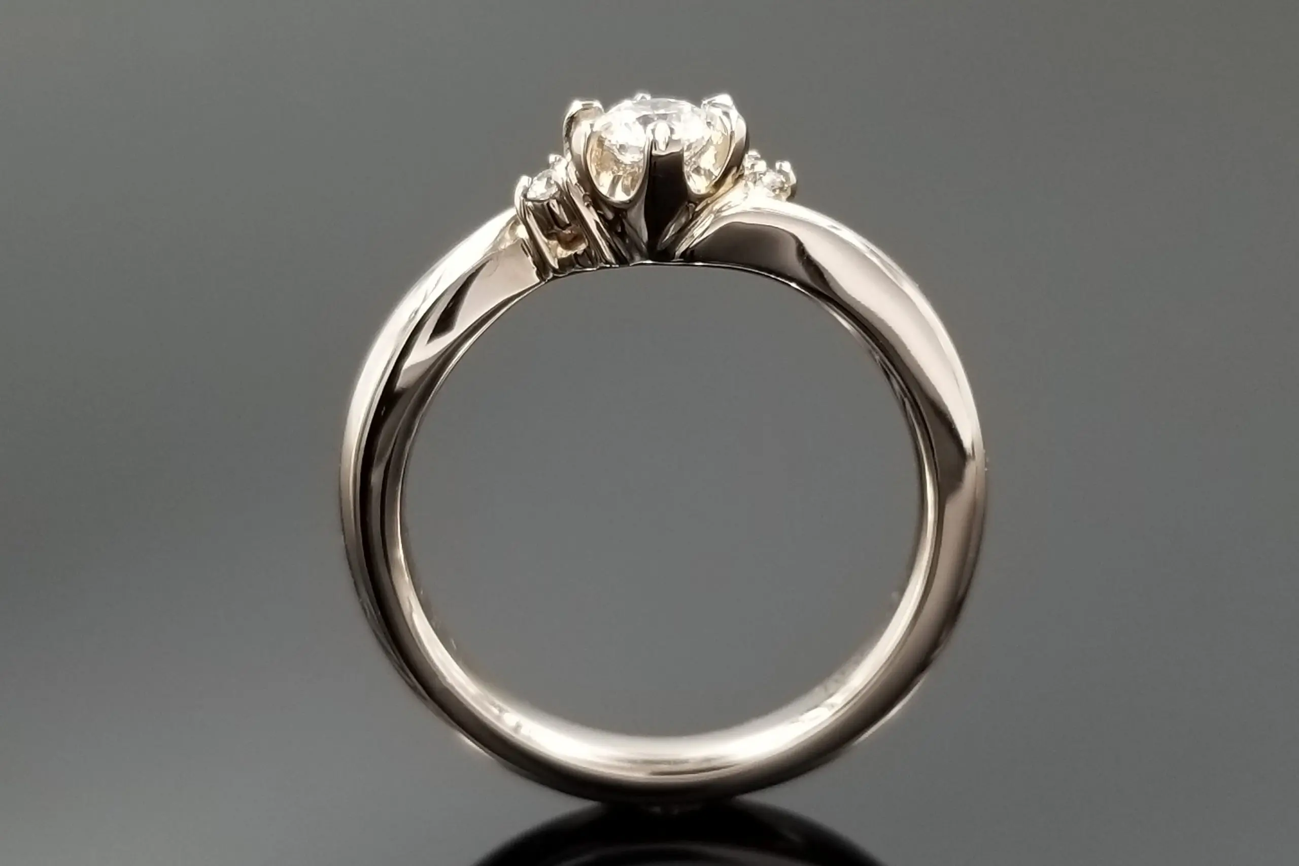 ポンテヴェキオ エタニティ ダイヤモンド 0.42ct リング ベルセ