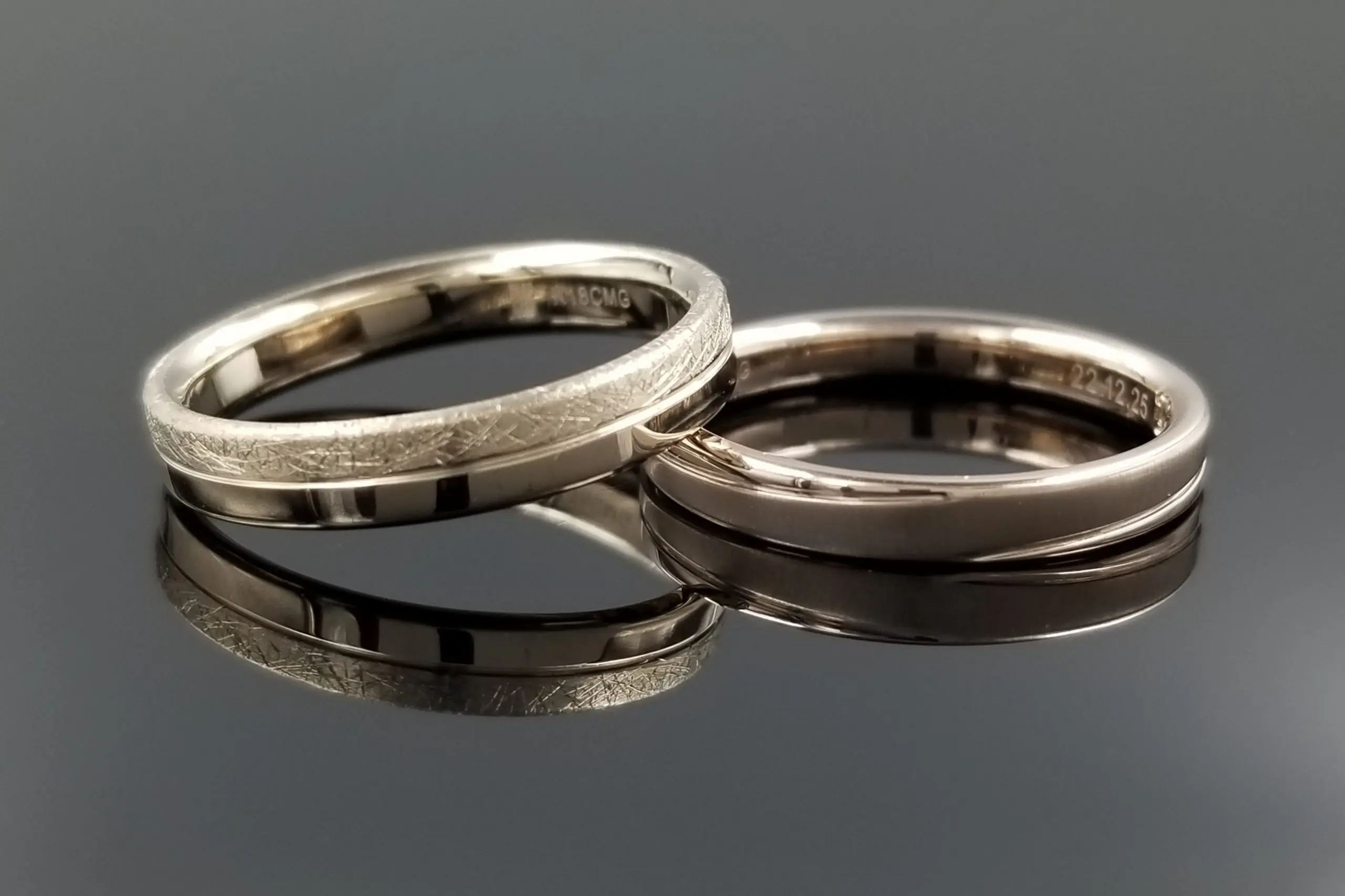 ラインを引くことで、デザインにメリハリをつけました | 結婚・婚約