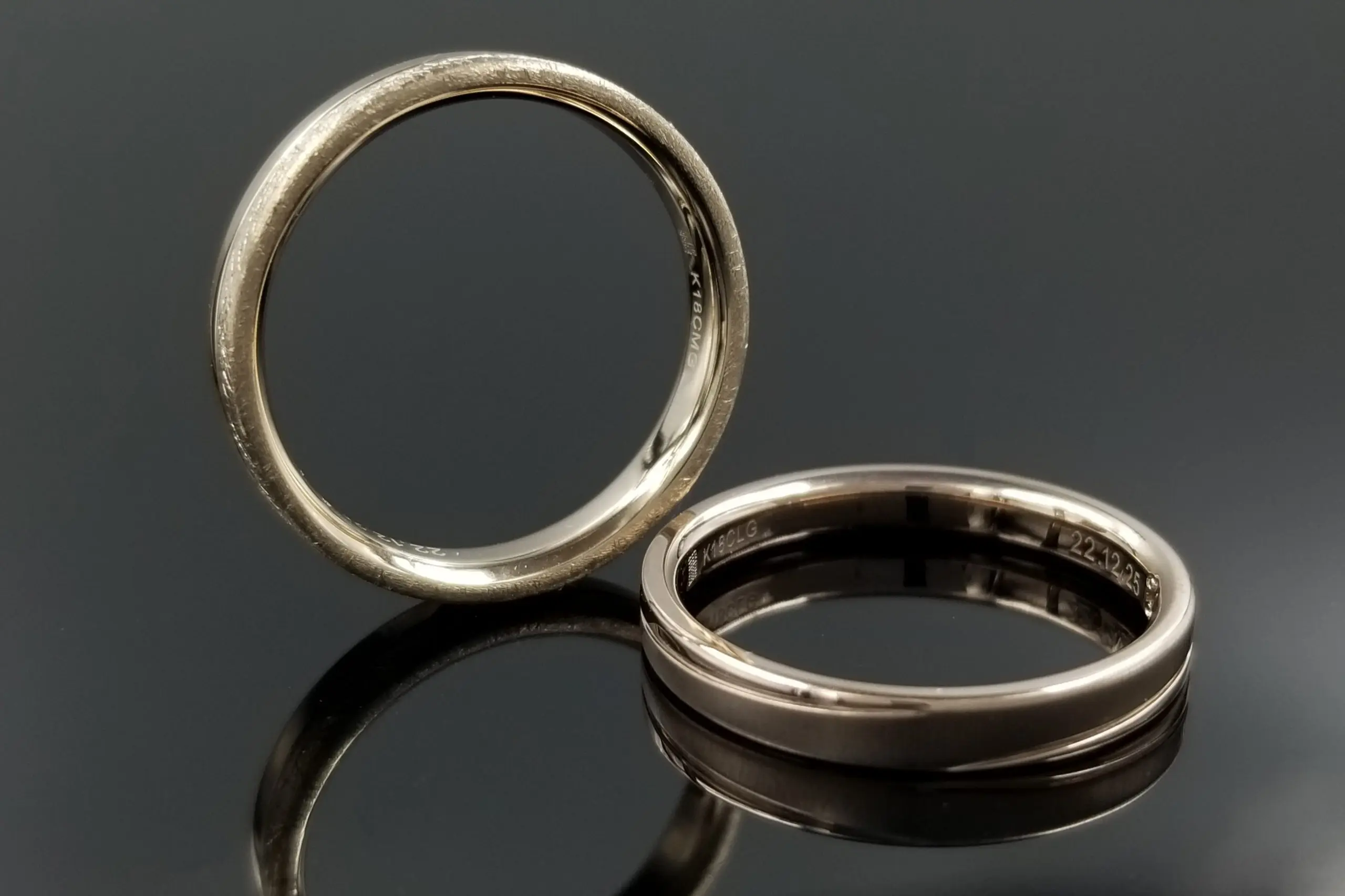 ラインを引くことで、デザインにメリハリをつけました | 結婚・婚約