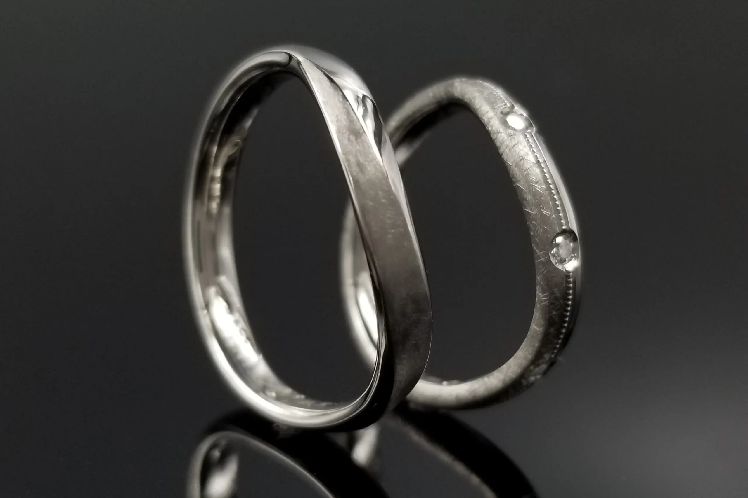 S字をベースに、それぞれのお好みデザインで仕上げました | 結婚