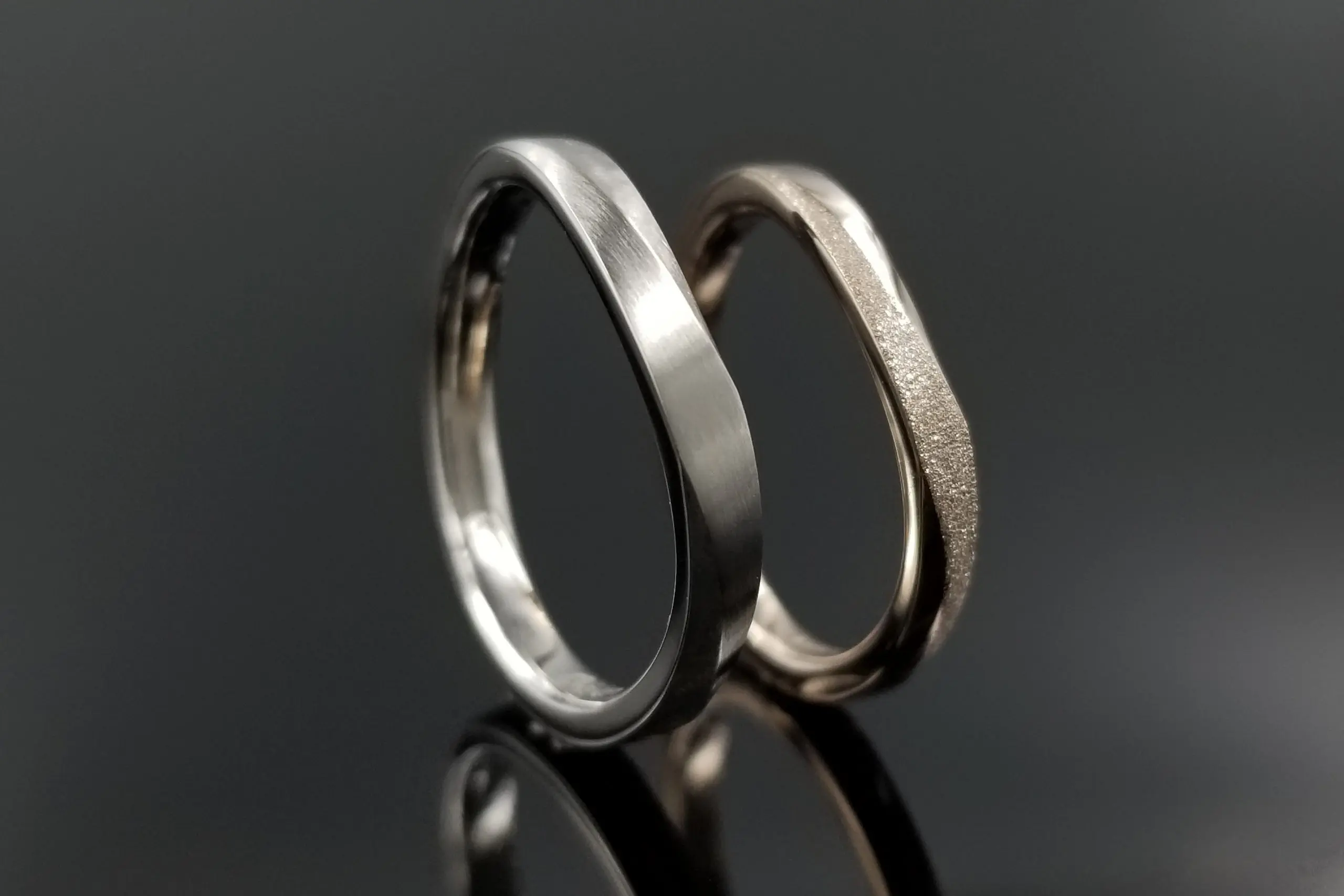 のりぞー　ダイヤステッチ エッジでメリハリもしっかりとつけたデザインに。 | 結婚・婚約