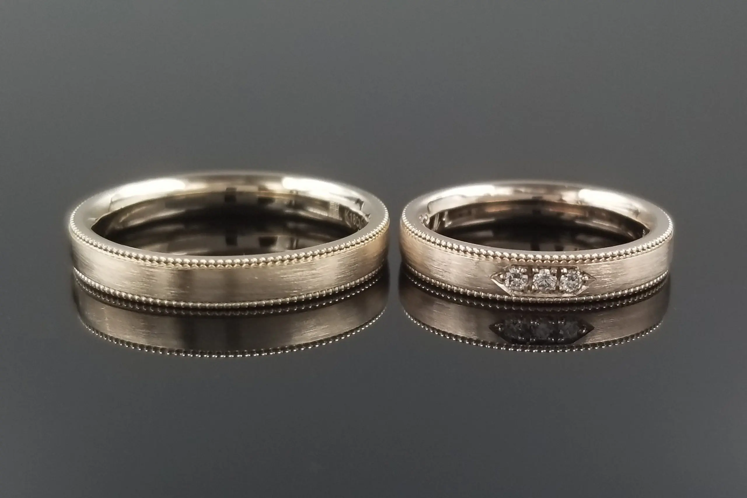 クラシックデザインをTANZO.オリジナルカラーで。 | 結婚・婚約指輪の