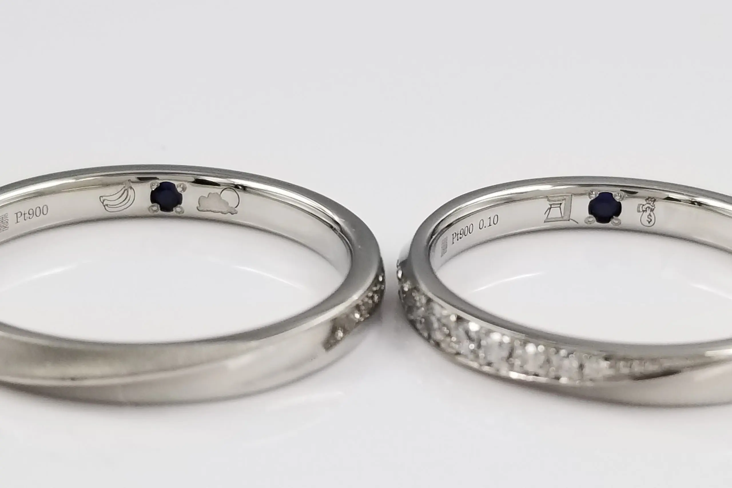 おふたりにだけ分かる素敵な暗号を内側に。 | 結婚・婚約指輪の