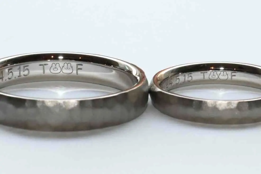 オリジナルマークでおふたりらしさを！ | 結婚・婚約指輪の