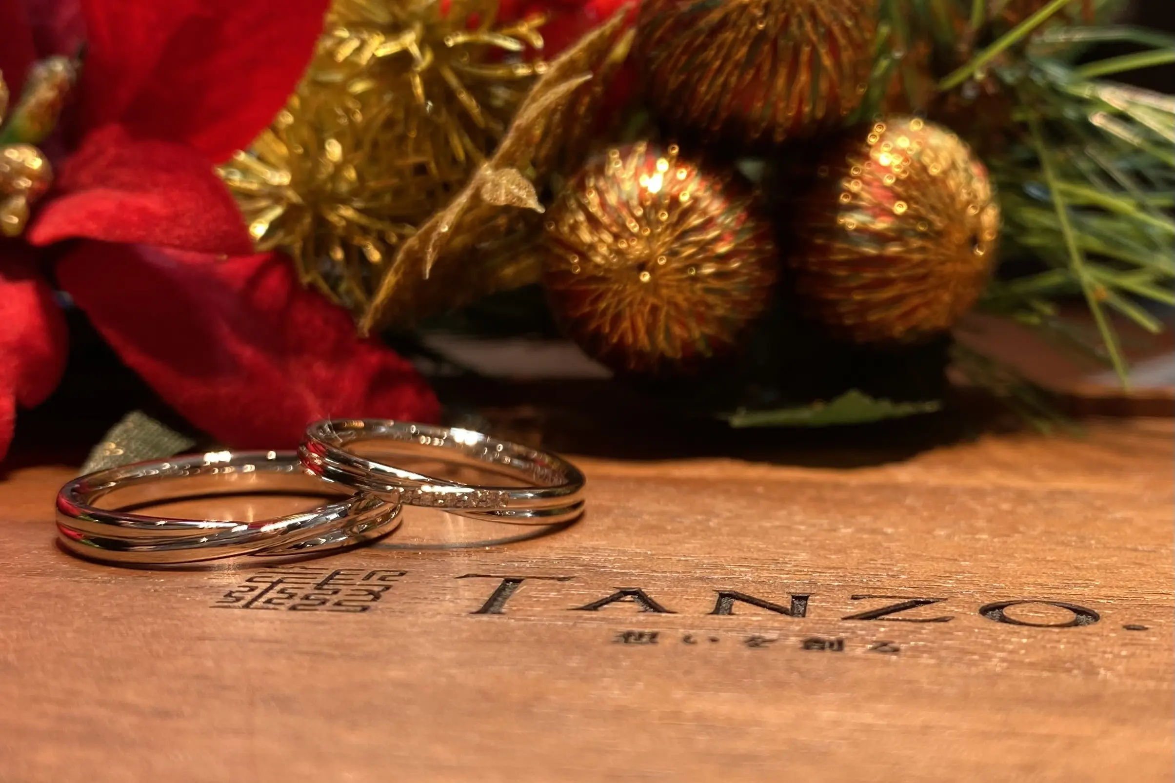 決め手は和歌！ | 結婚・婚約指輪のオーダーメイドは鍛造指輪＜TANZO＞